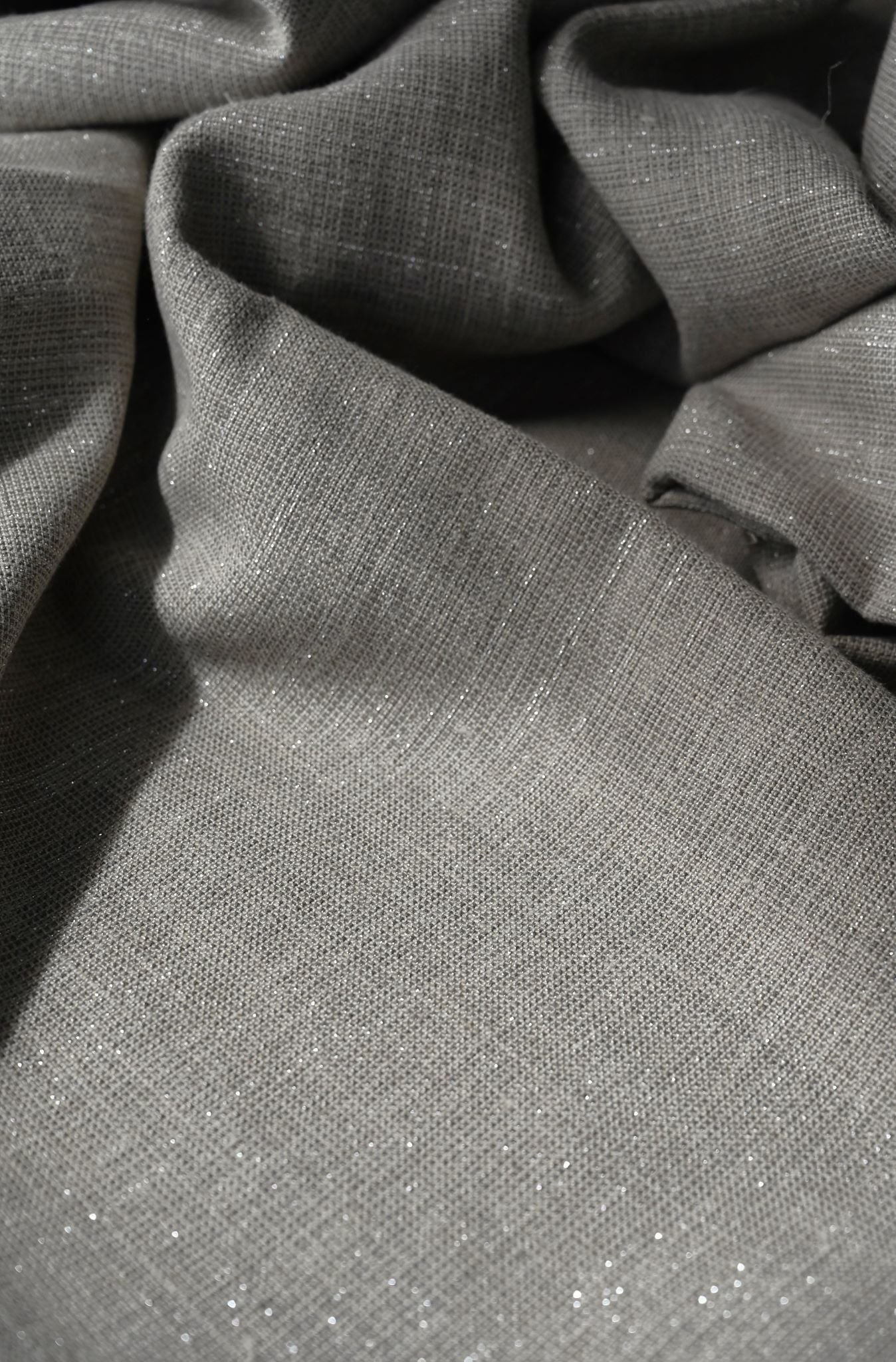 Silbermetallic Tischwäsche Kollektion