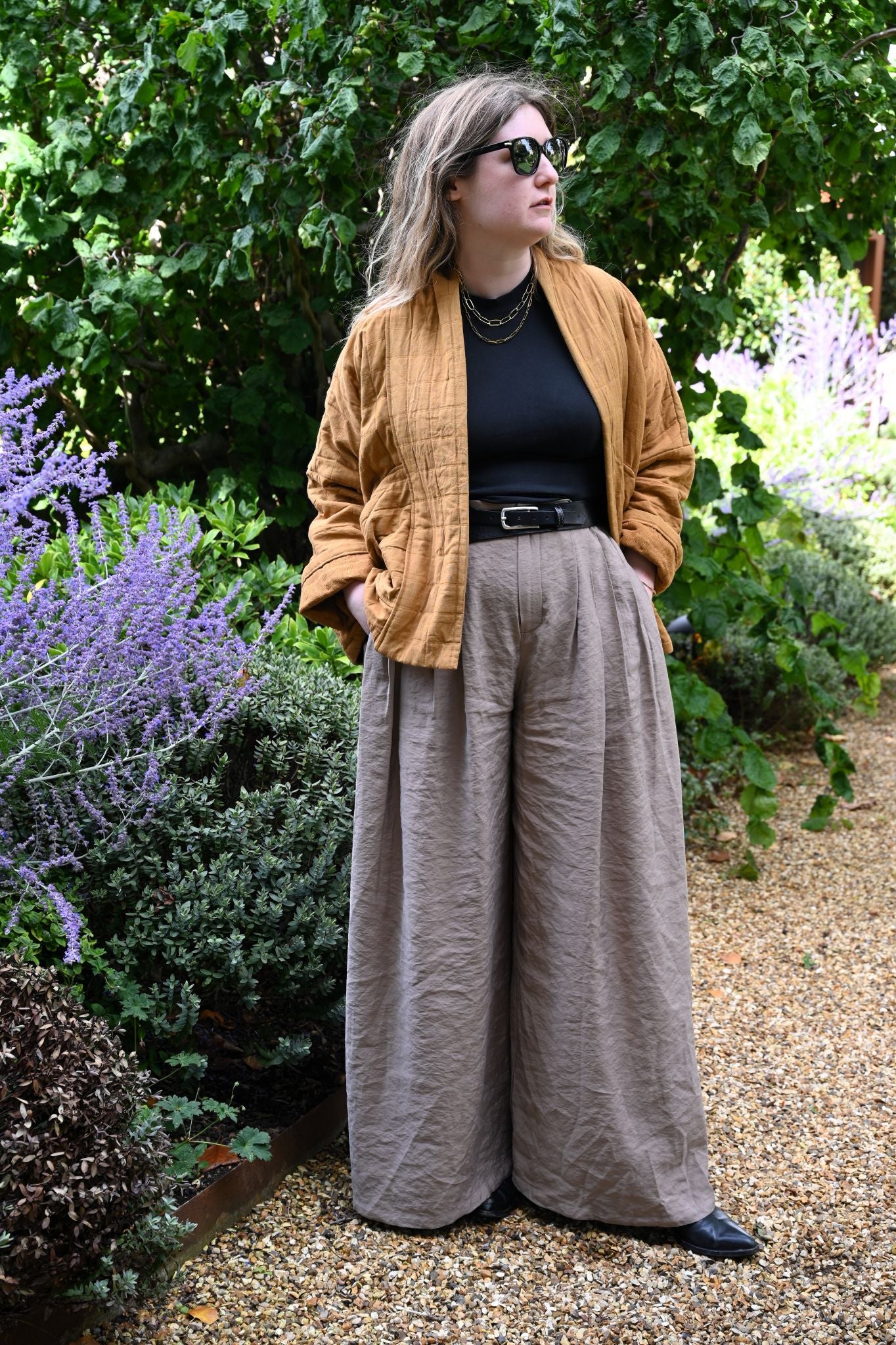 The Mustard Natalie Quilted Jacket