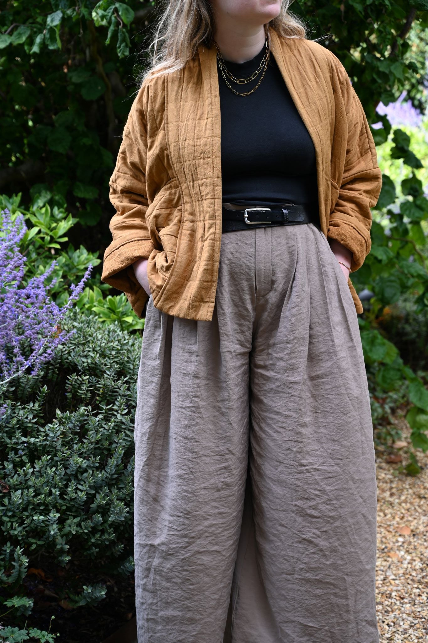 The Mustard Natalie Quilted Jacket