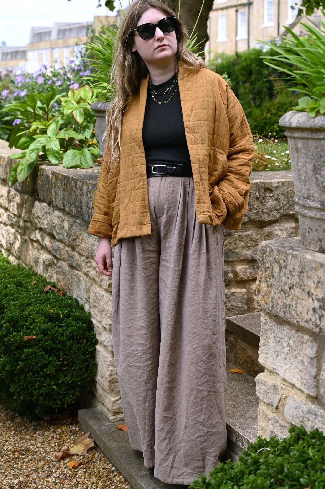 The Mustard Natalie Quilted Jacket