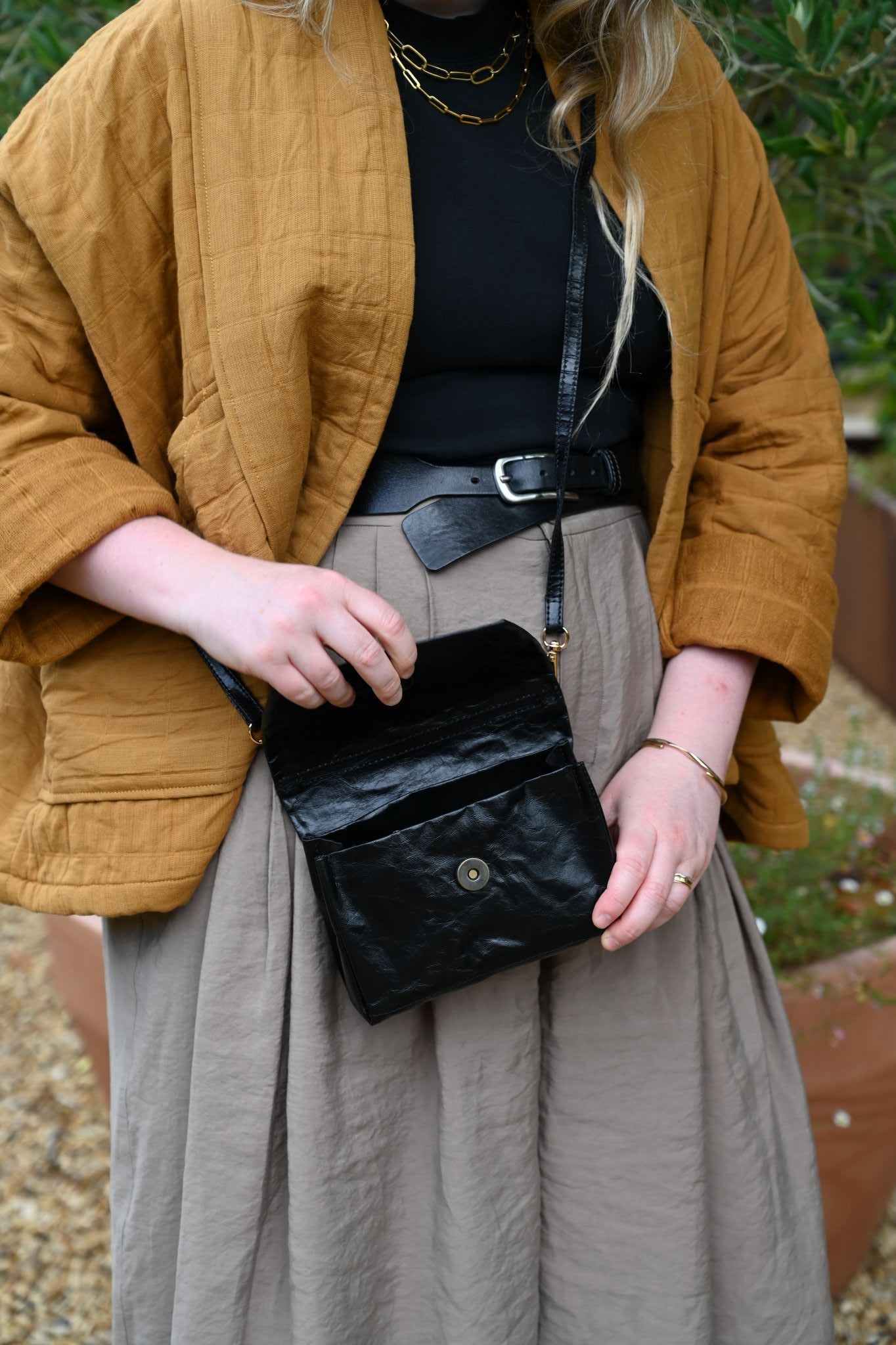 Sac Uashmama Petit Noir Terme