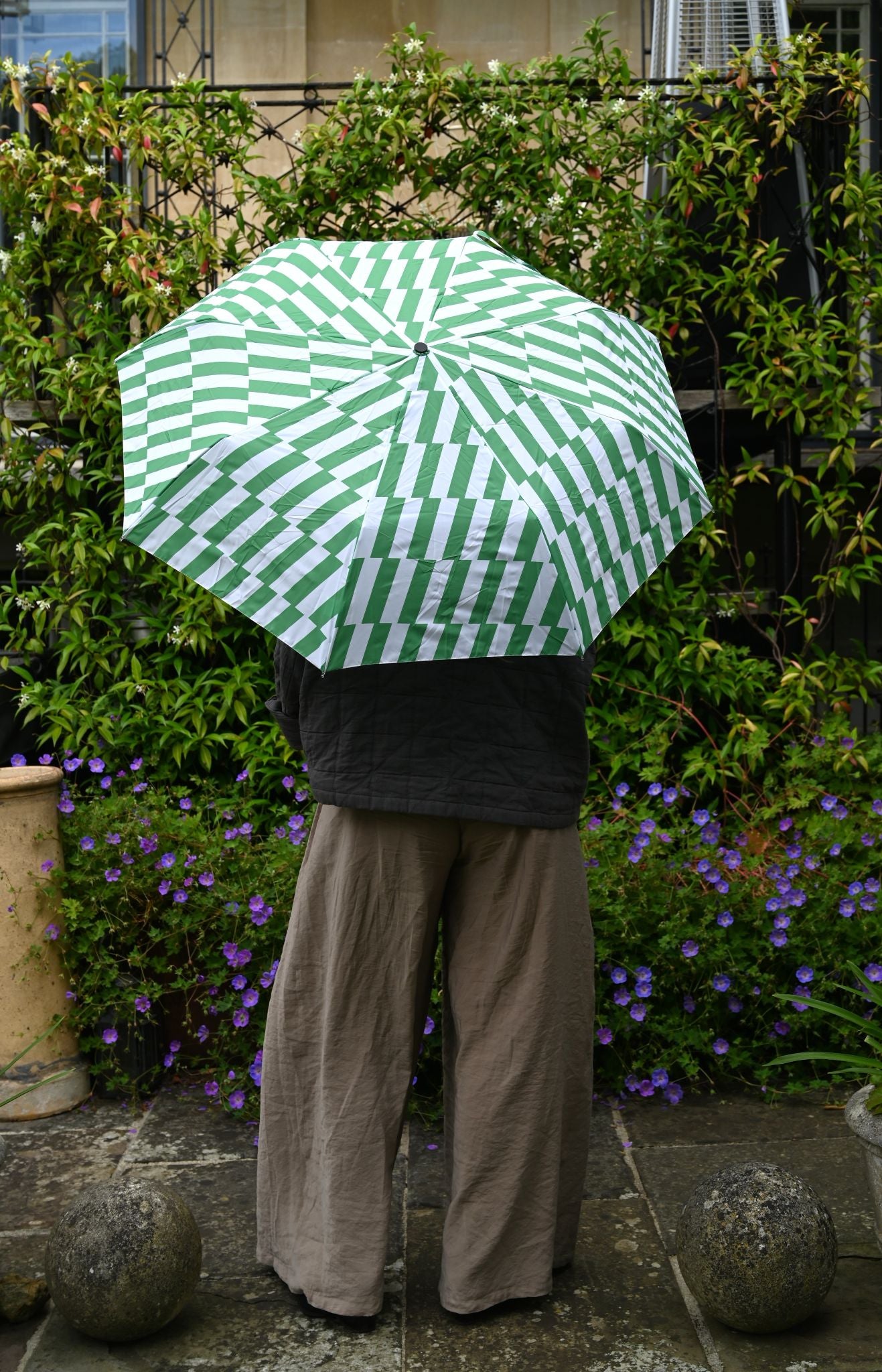 Green Duck Head Rain Umbrella