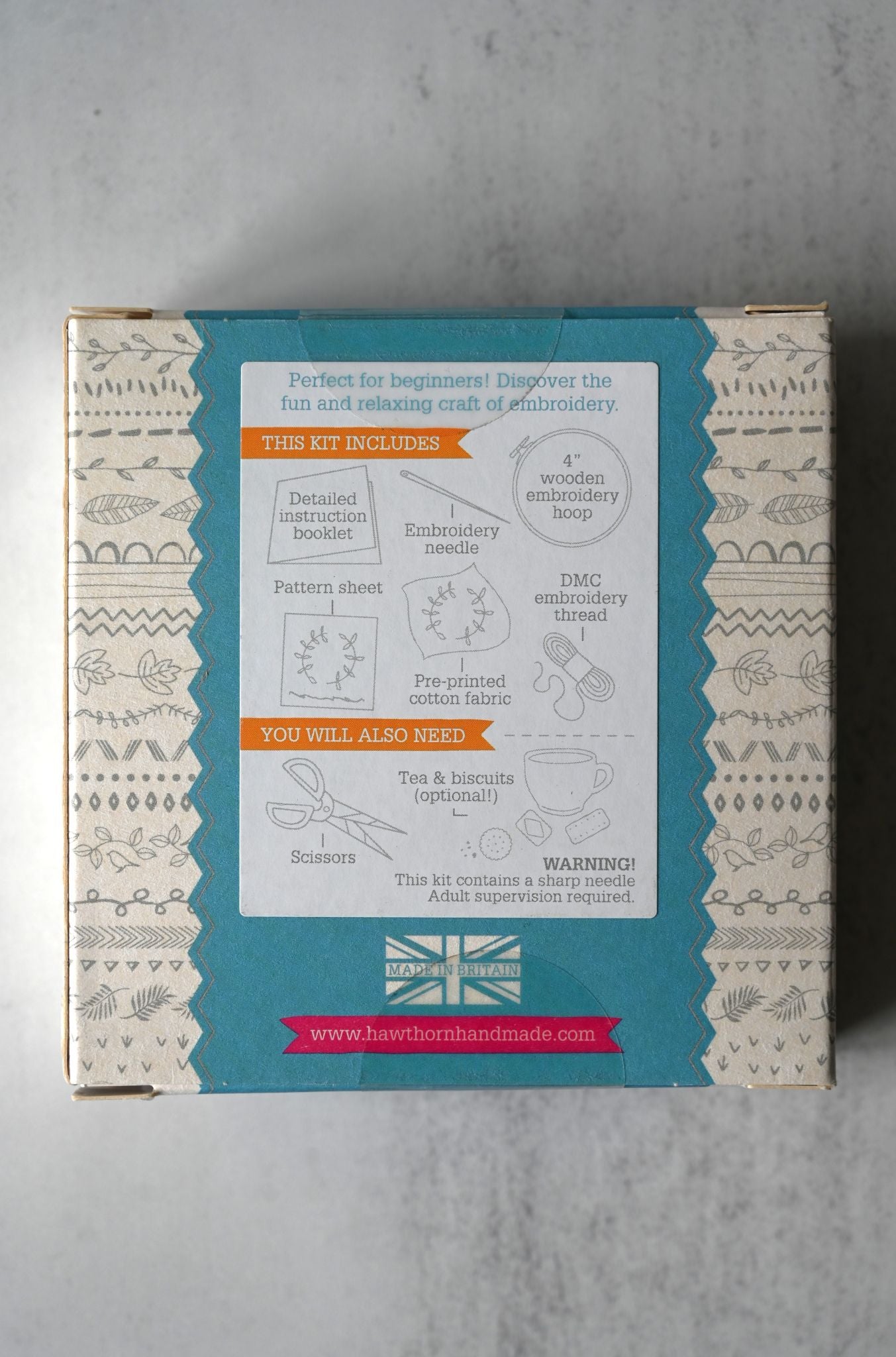 Town Houses Mini Embroidery Kit