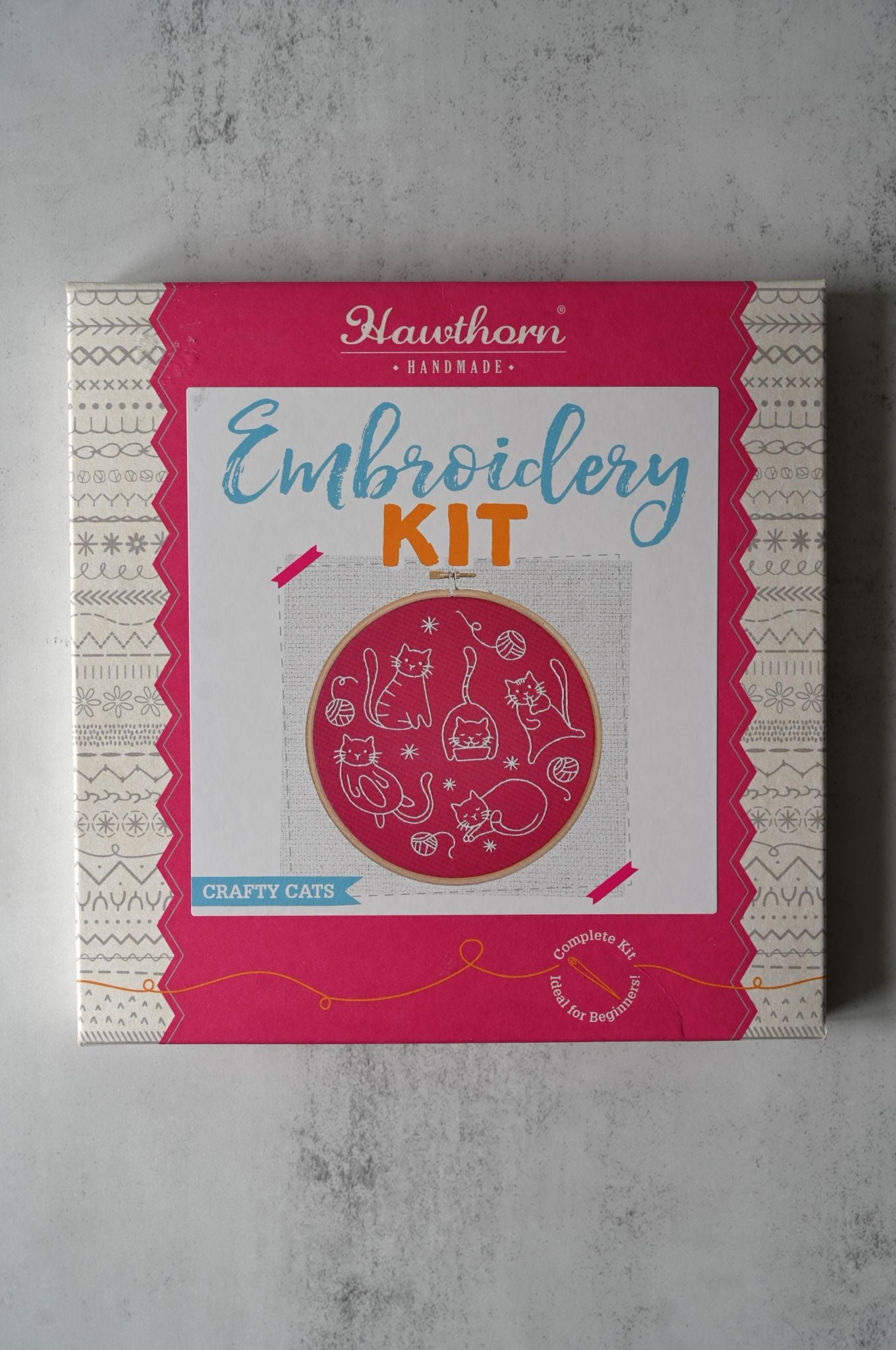 Cats Embroidery Kit
