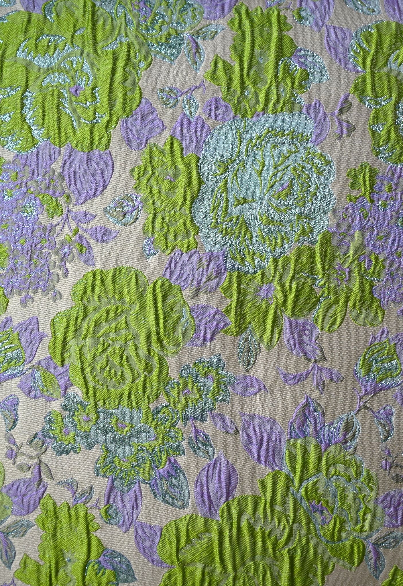 Green and Purple Peony Cushion Collection