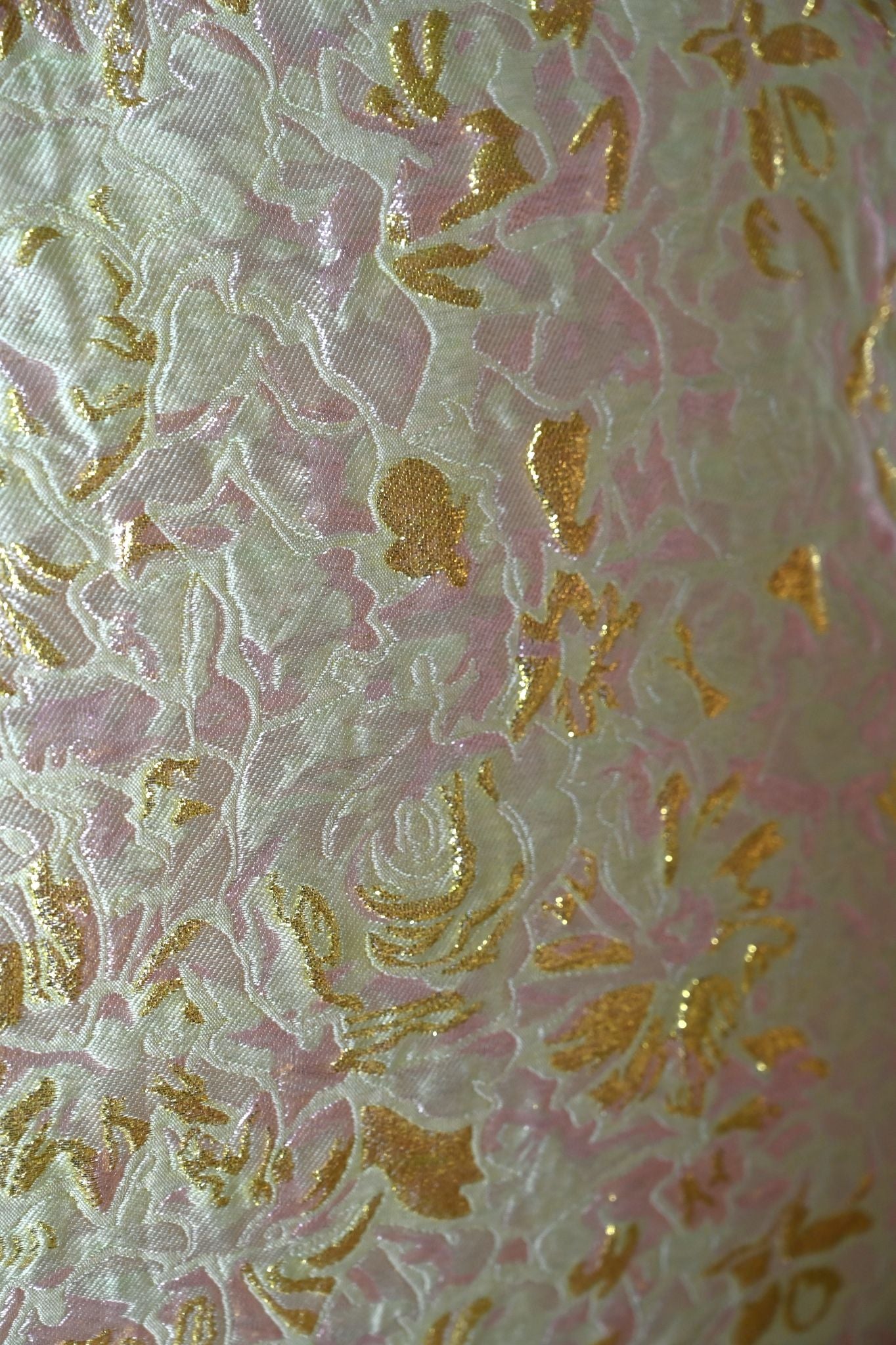 Pale Green Splatter Floral Square Cushion