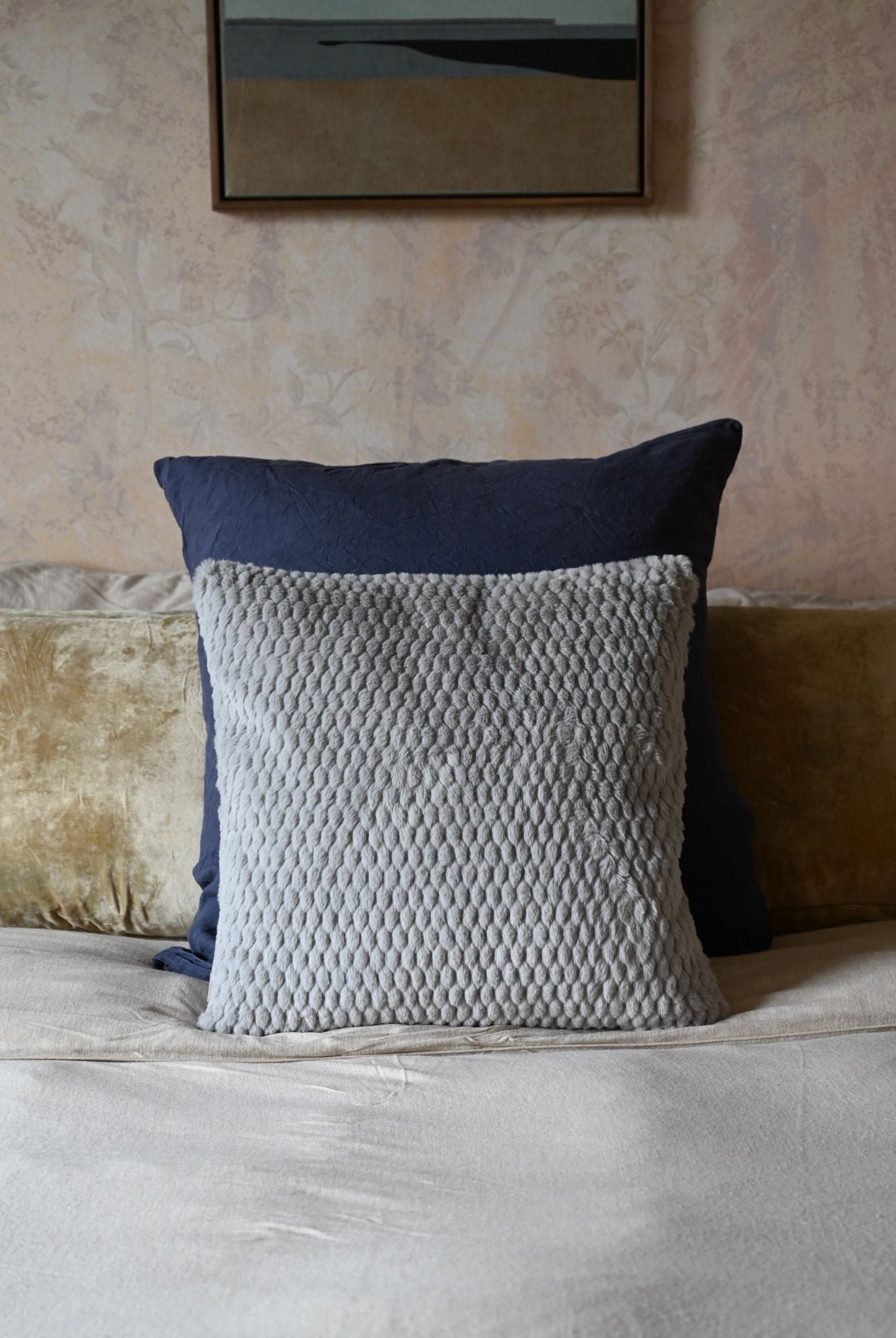 Georgia Pearl Faux Fur Cushion Collection