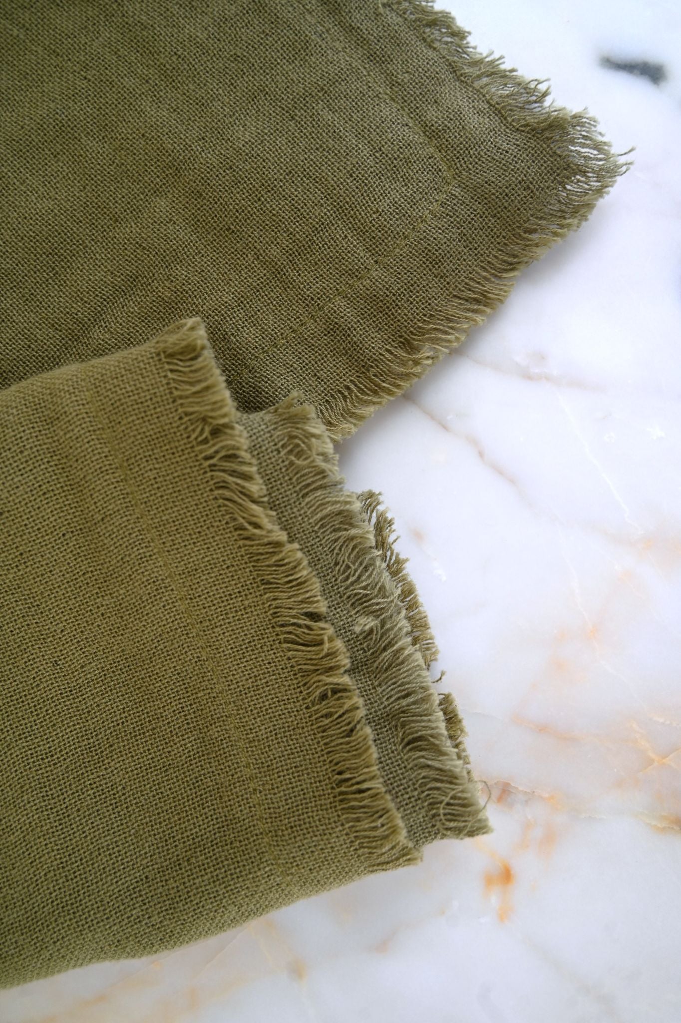 Fringed Cotton Napkins