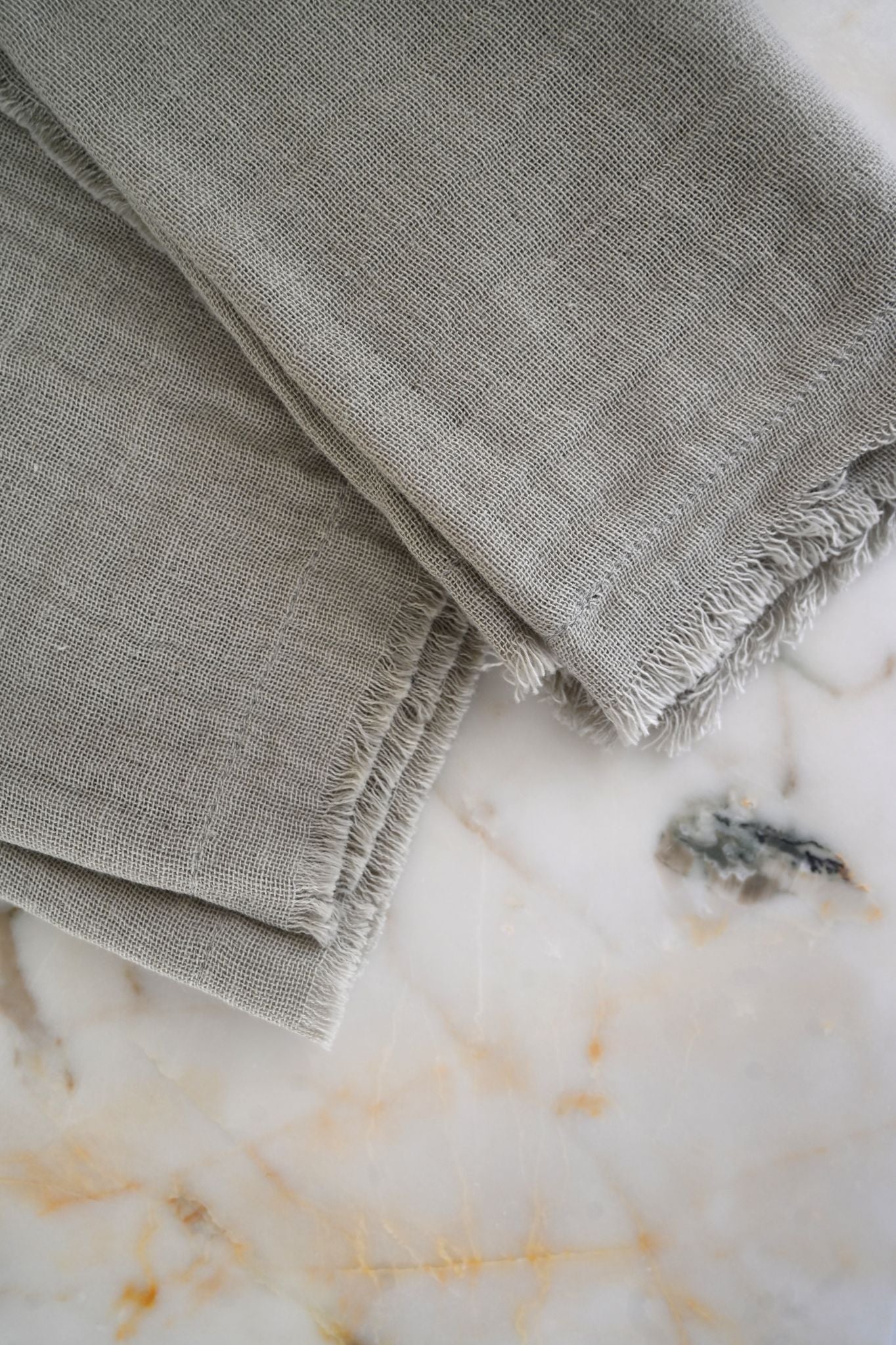 Fringed Cotton Napkins