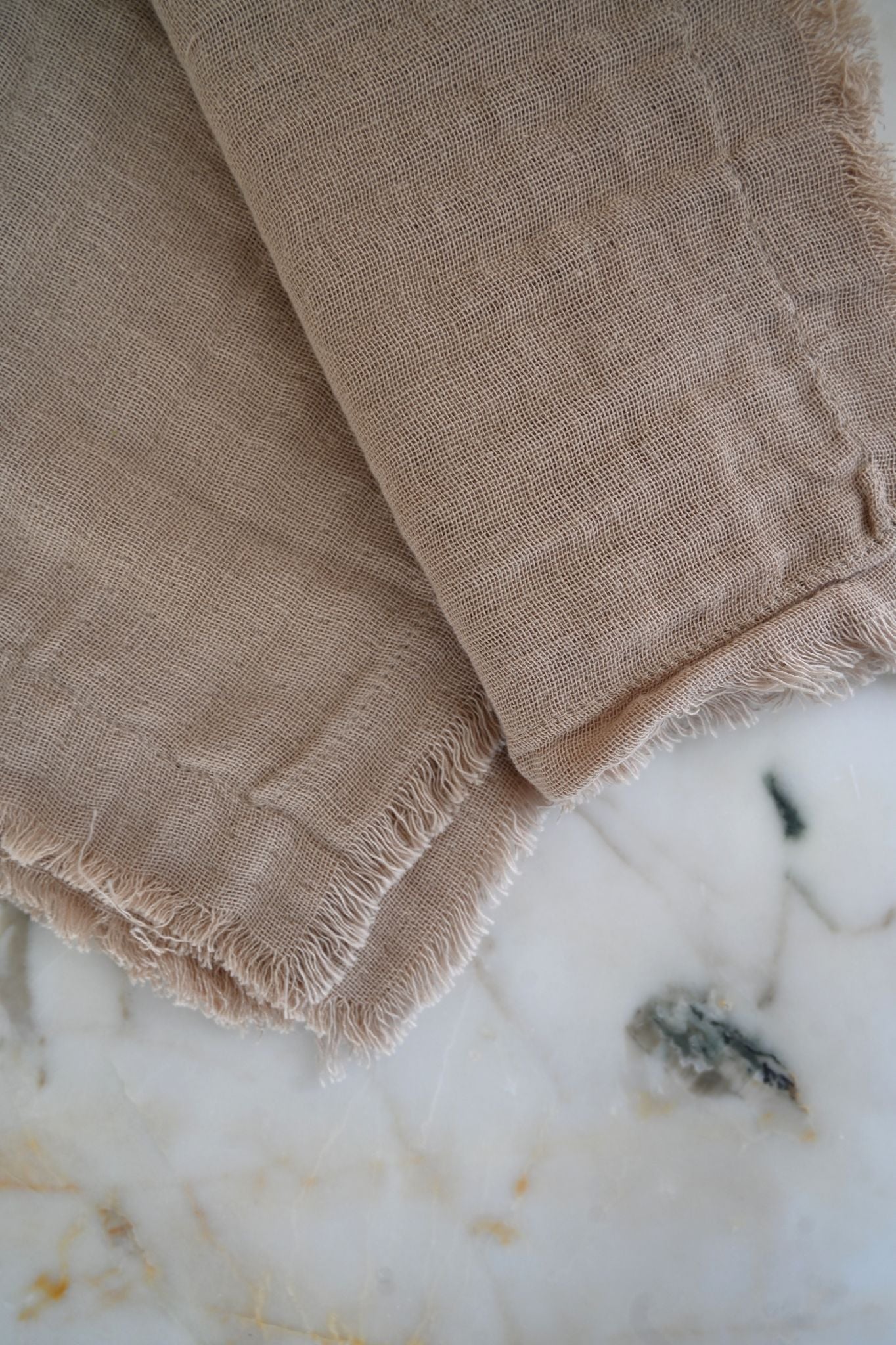 Fringed Cotton Napkins