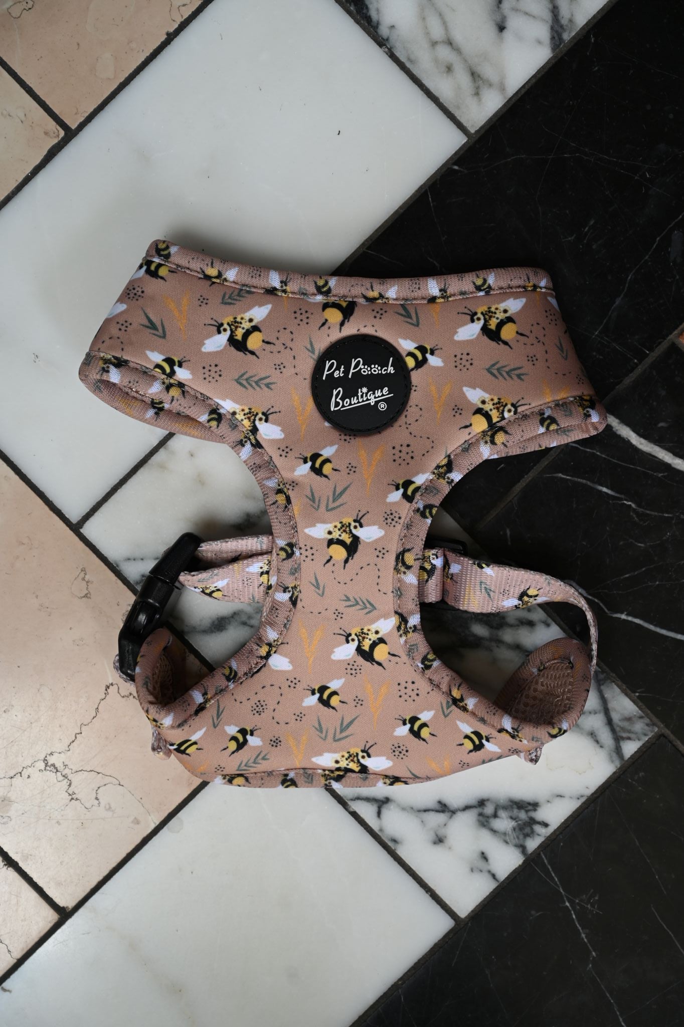 Extra Small Bumblebee Handmade Webbing Harness
