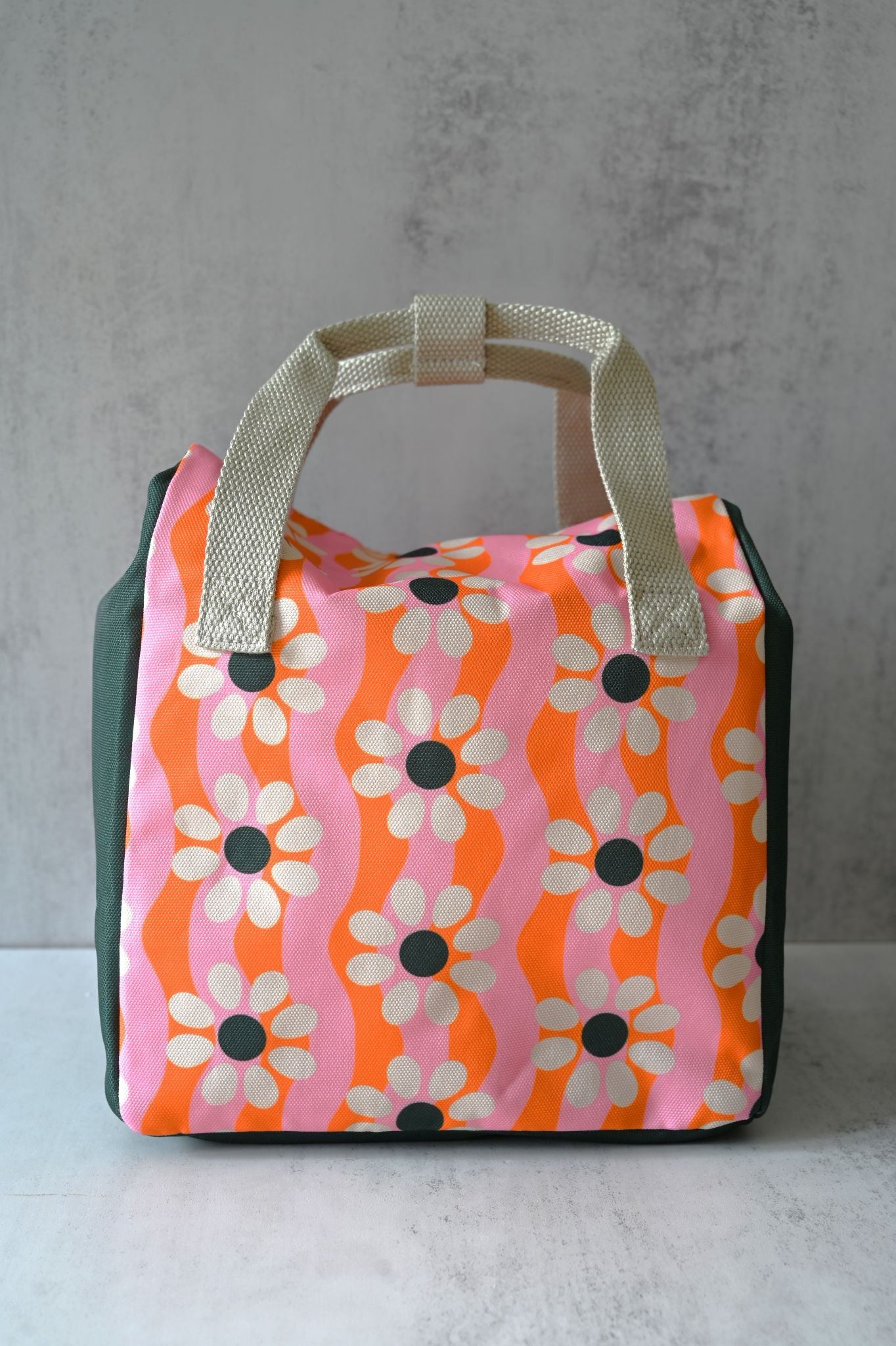 Sac à lunch marguerite ondulée