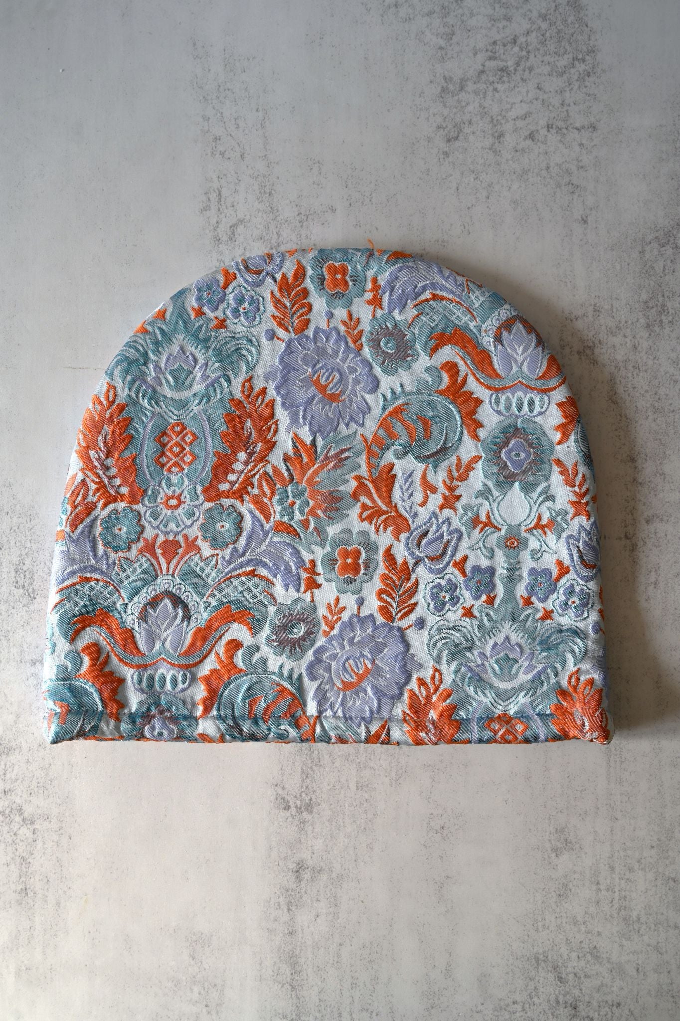 Dagny Blue and Orange Floral Limited Edition Tea Cosy