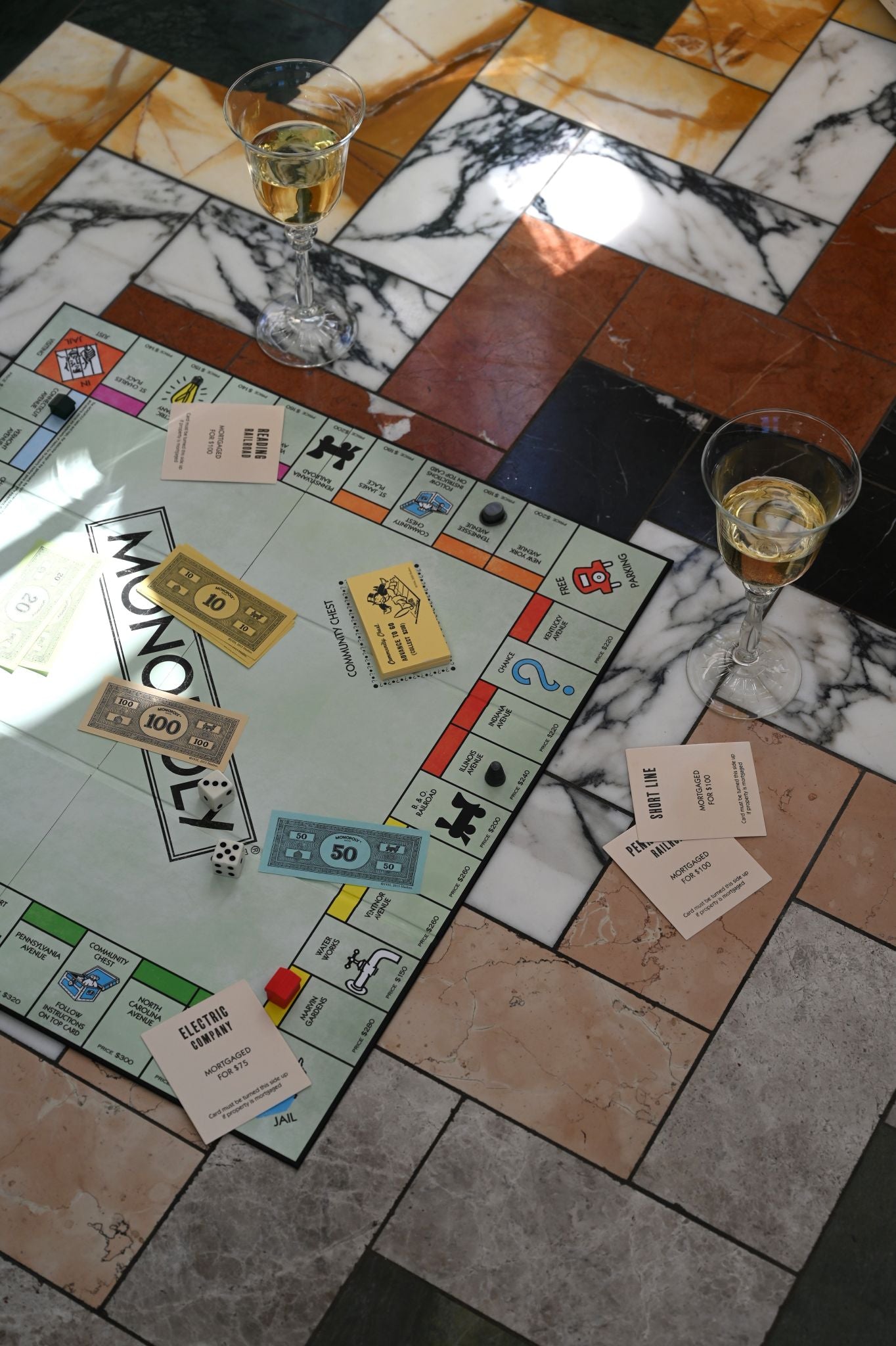 Édition bibliothèque vintage Monopoly
