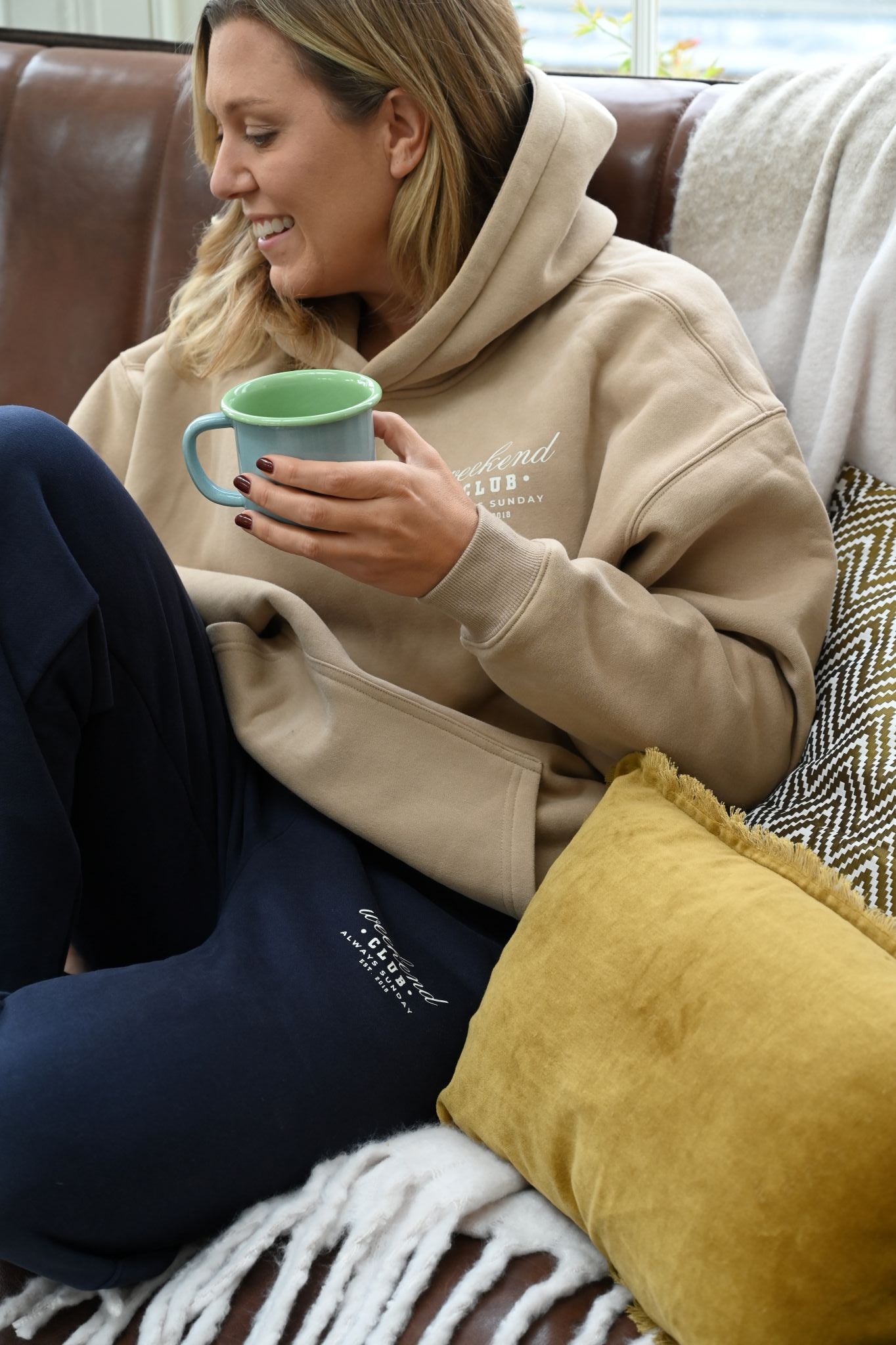 The Oat Latte Weekend Club Loungewear Set