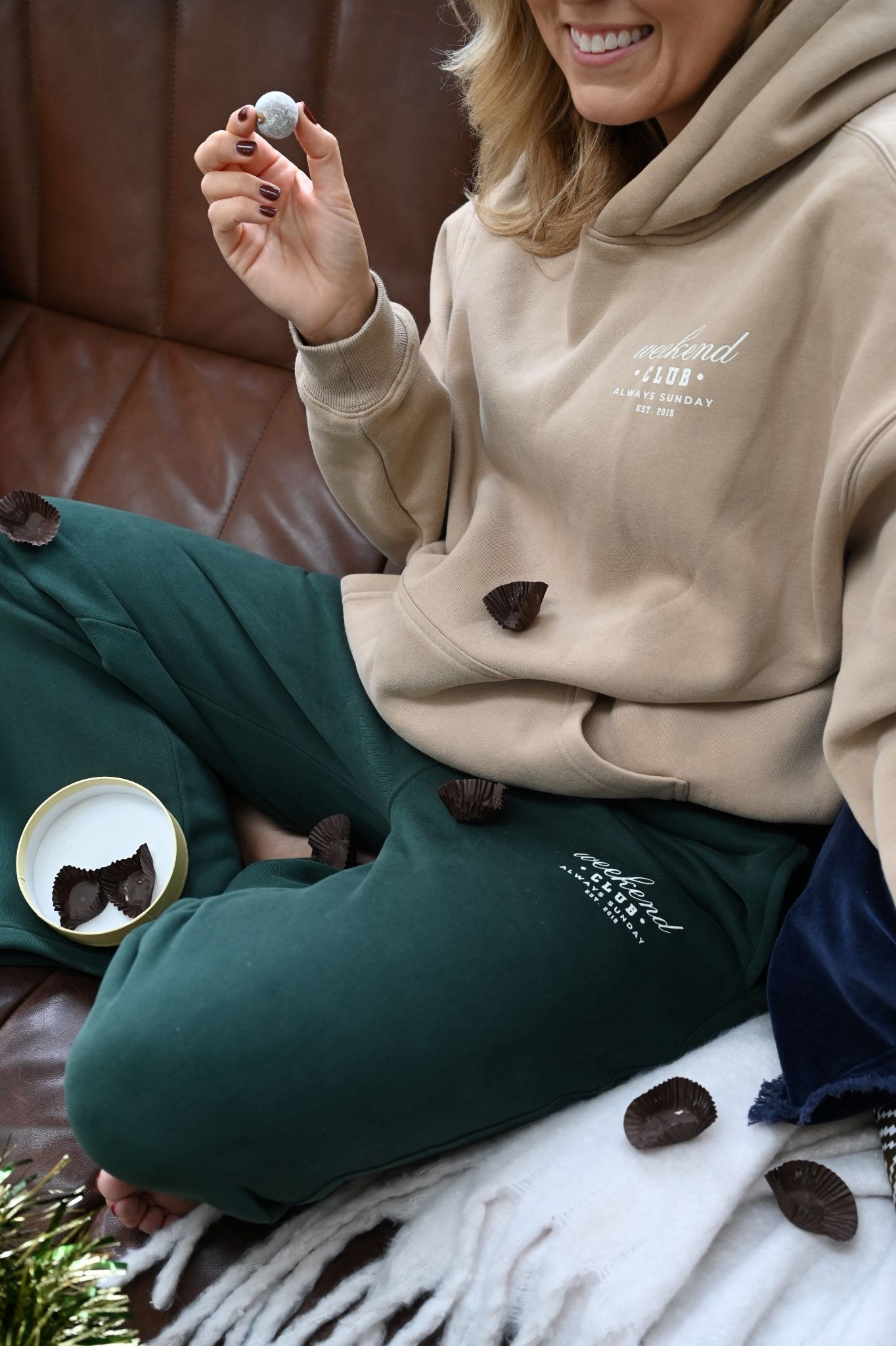 Heritage Green Weekend Club Loungewear Set
