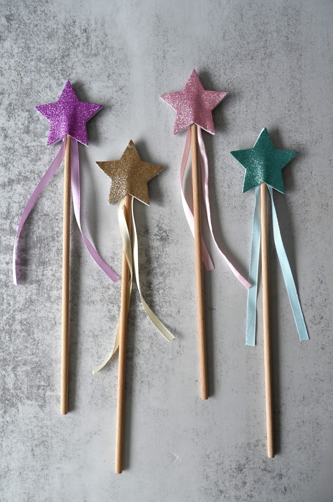 Glitter Star Wands