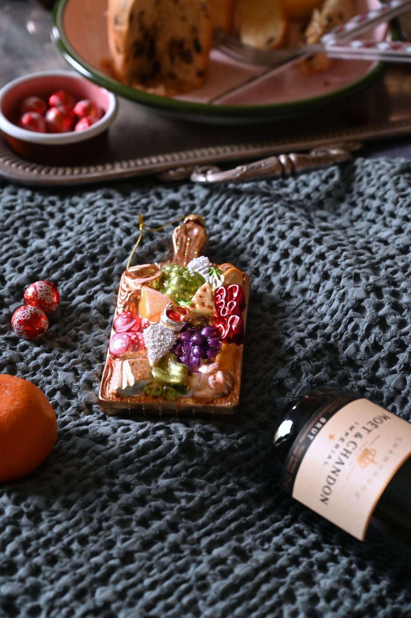 Charcuterie Board Glass Decoration