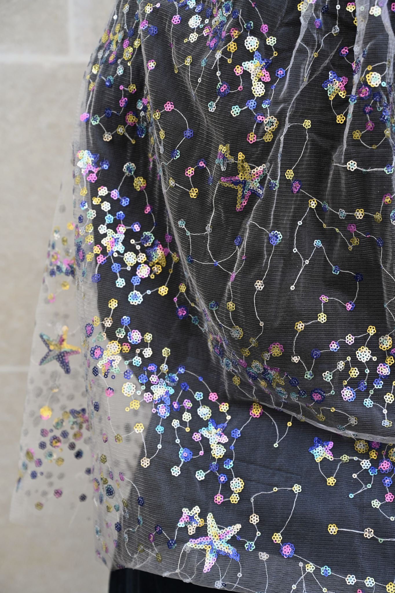 Fairy Sparkle Embroidered Cape