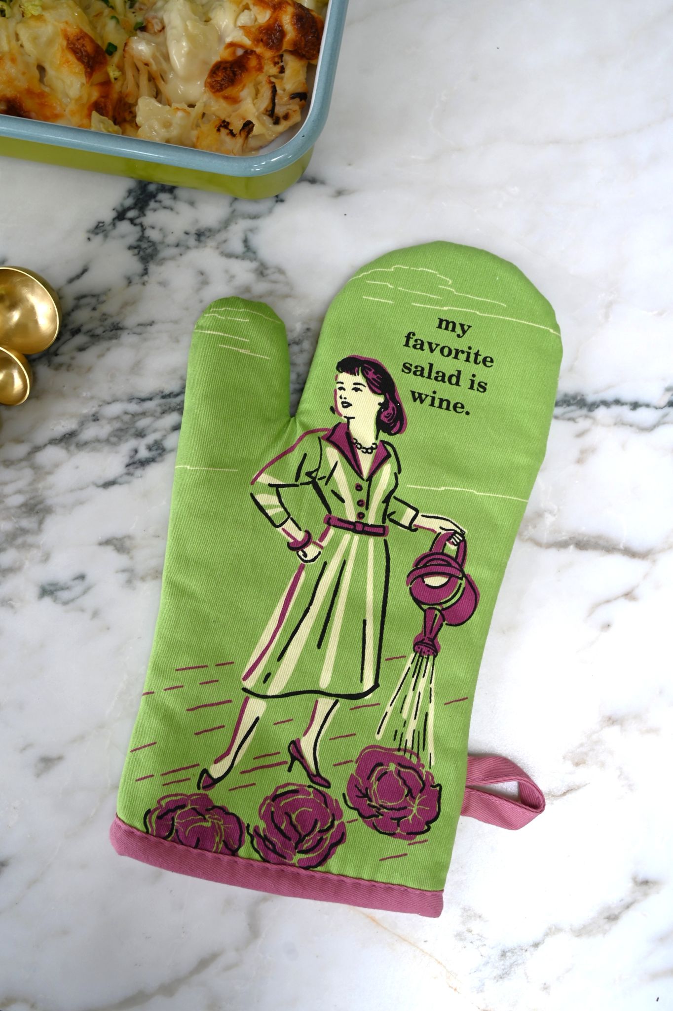 My Favourite Salad Oven Mitt