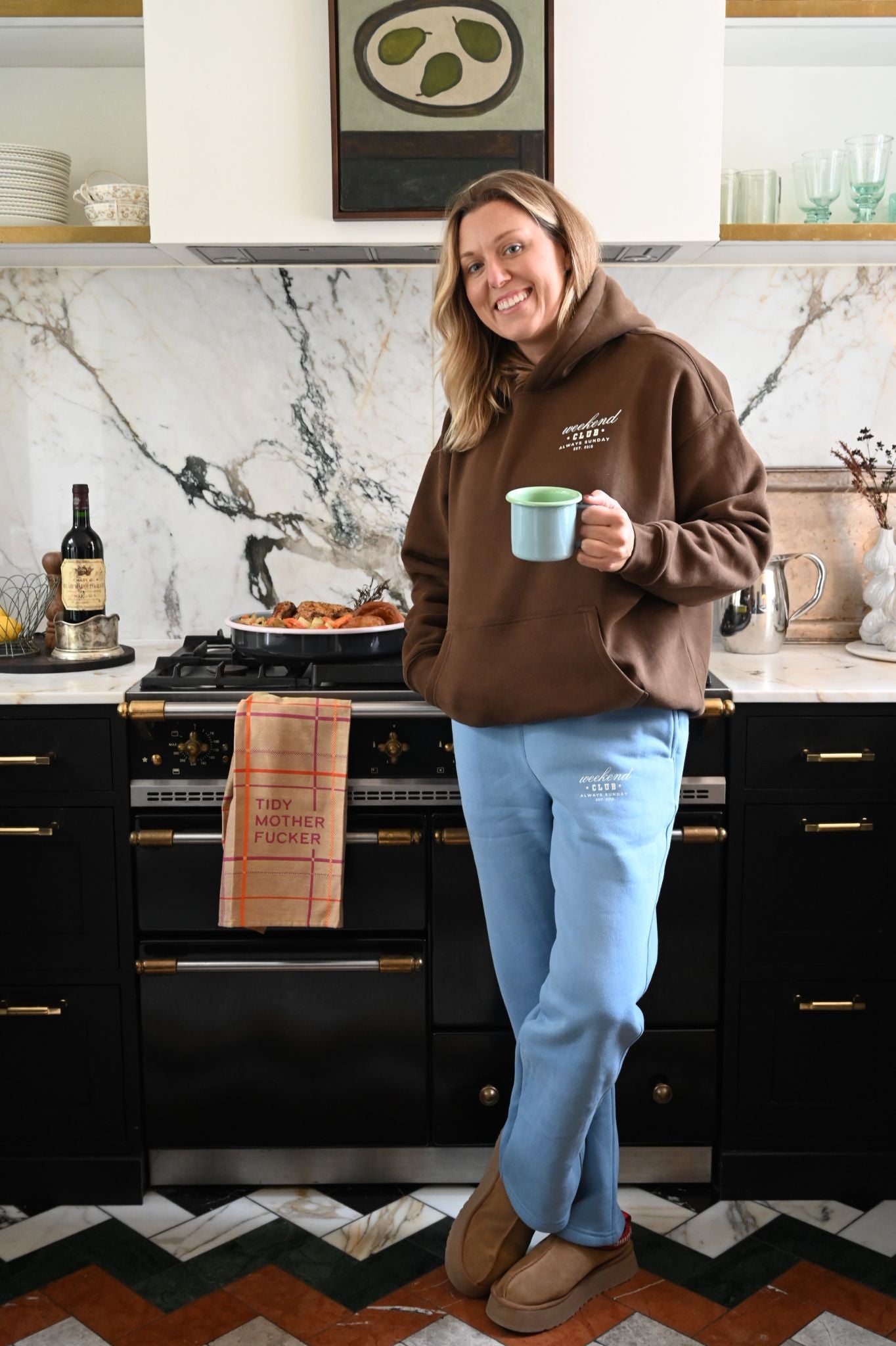 Hot Cocoa Weekend Club Hooded Sweater