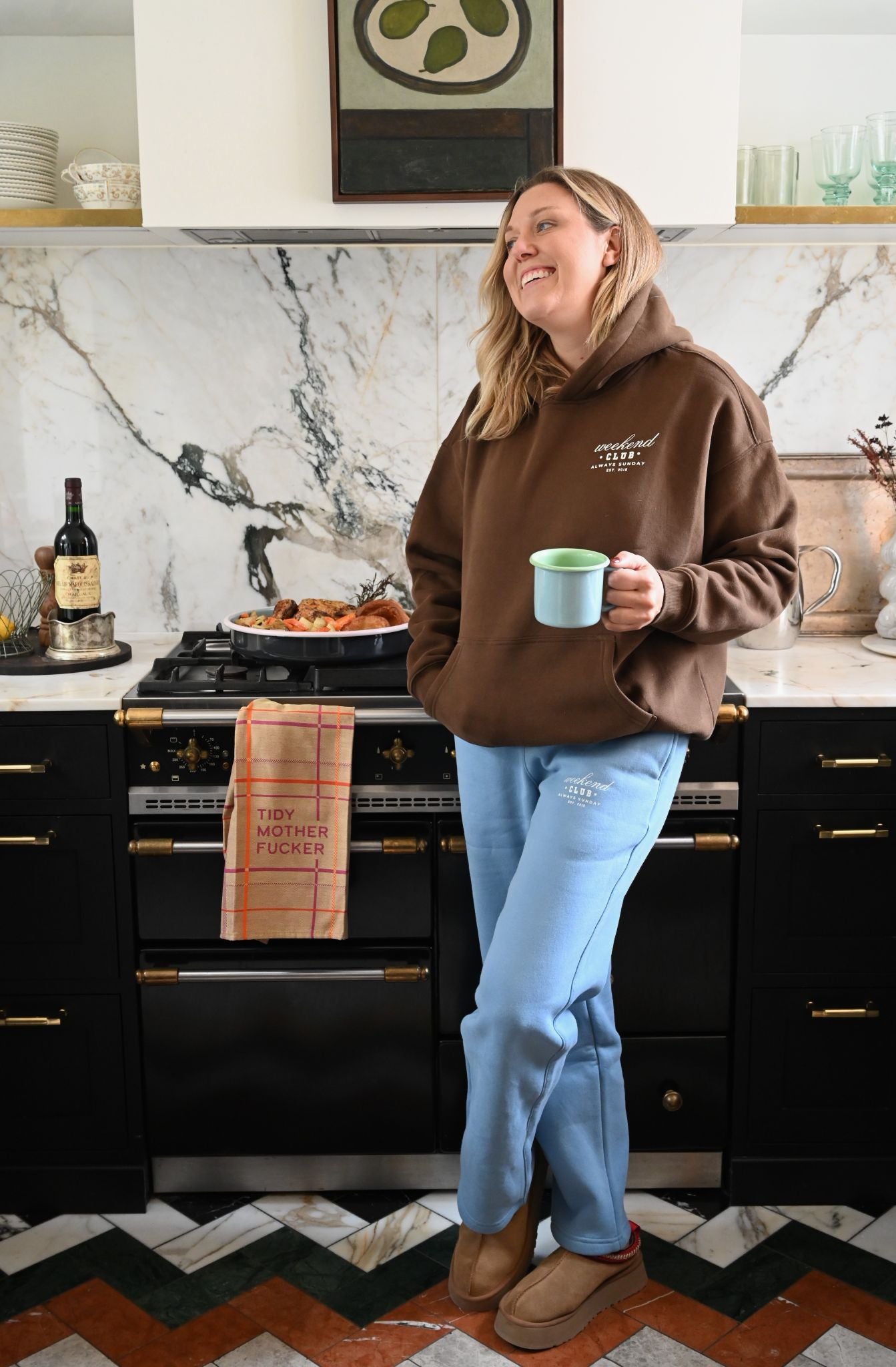 Hot Cocoa Weekend Club Hooded Sweater