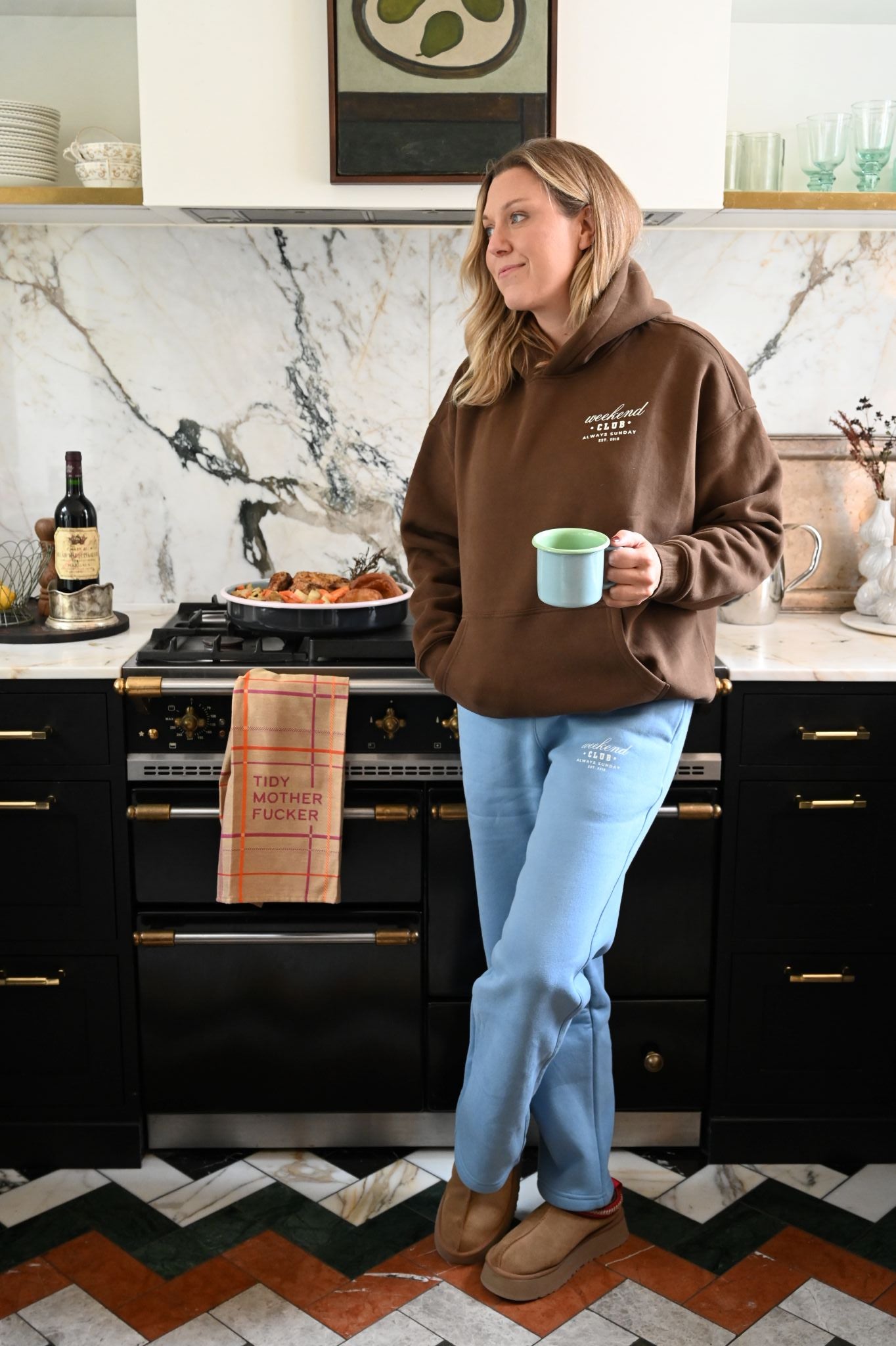 Hot Cocoa Weekend Club Hooded Sweater