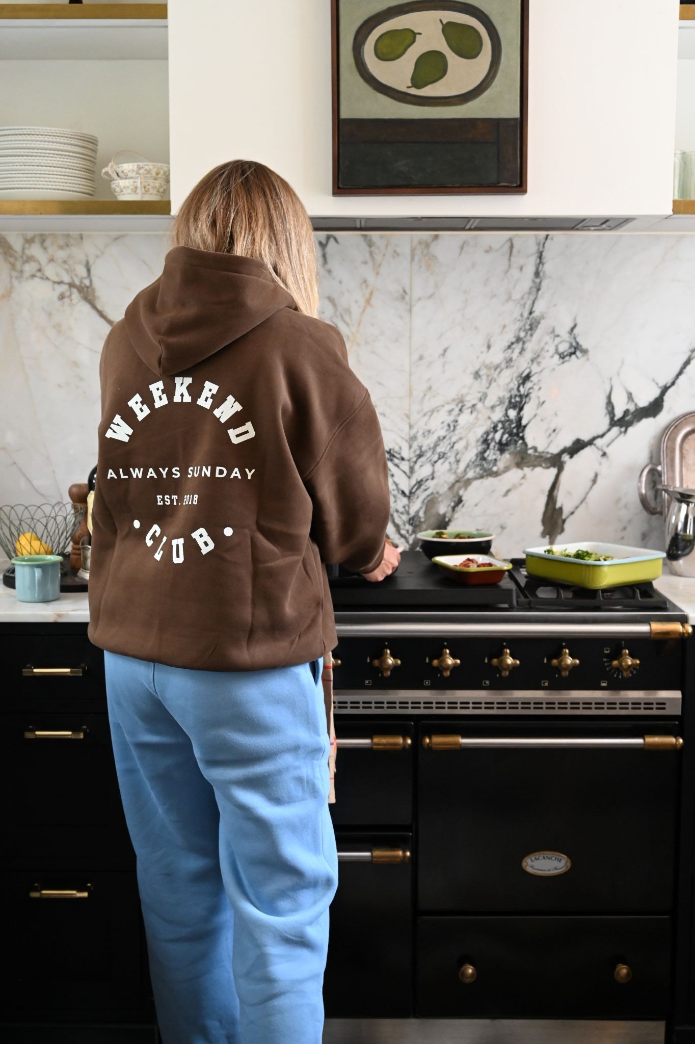 Hot Cocoa Weekend Club Hooded Sweater