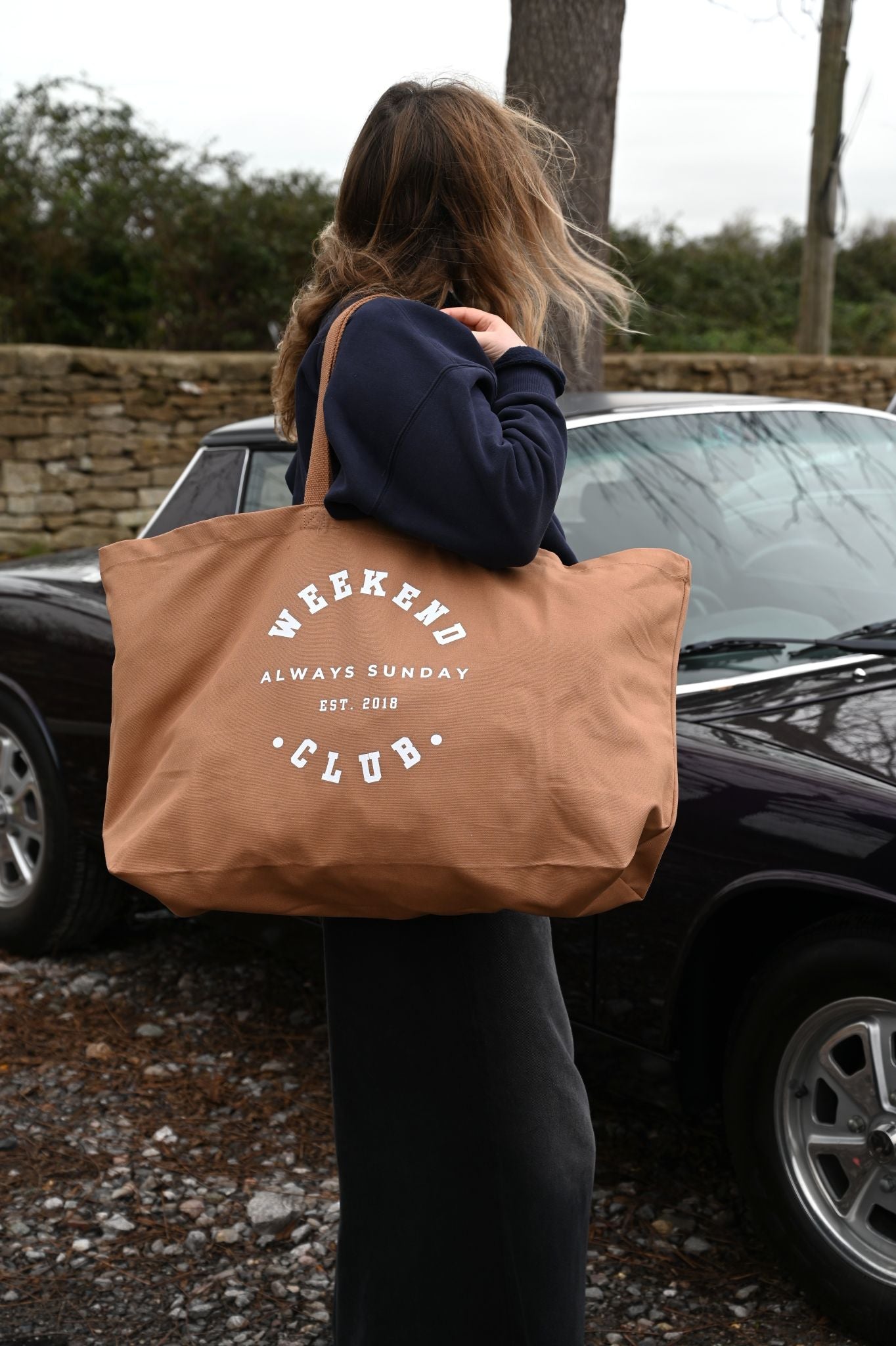 The Weekend Bag in Caramel