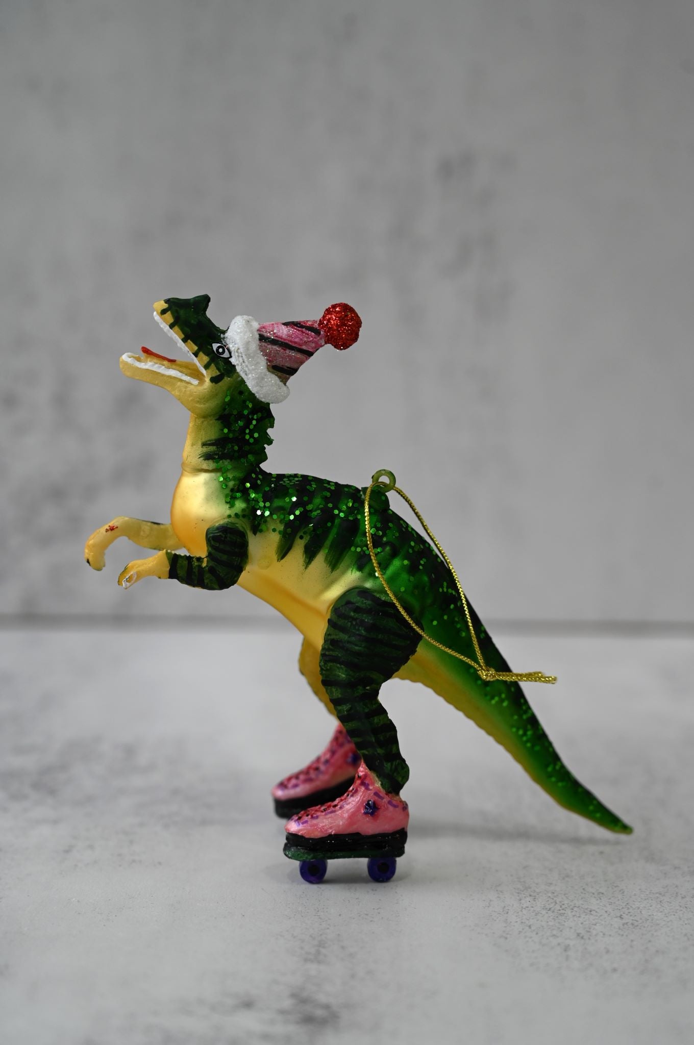 Glass Dinosaur Decoration