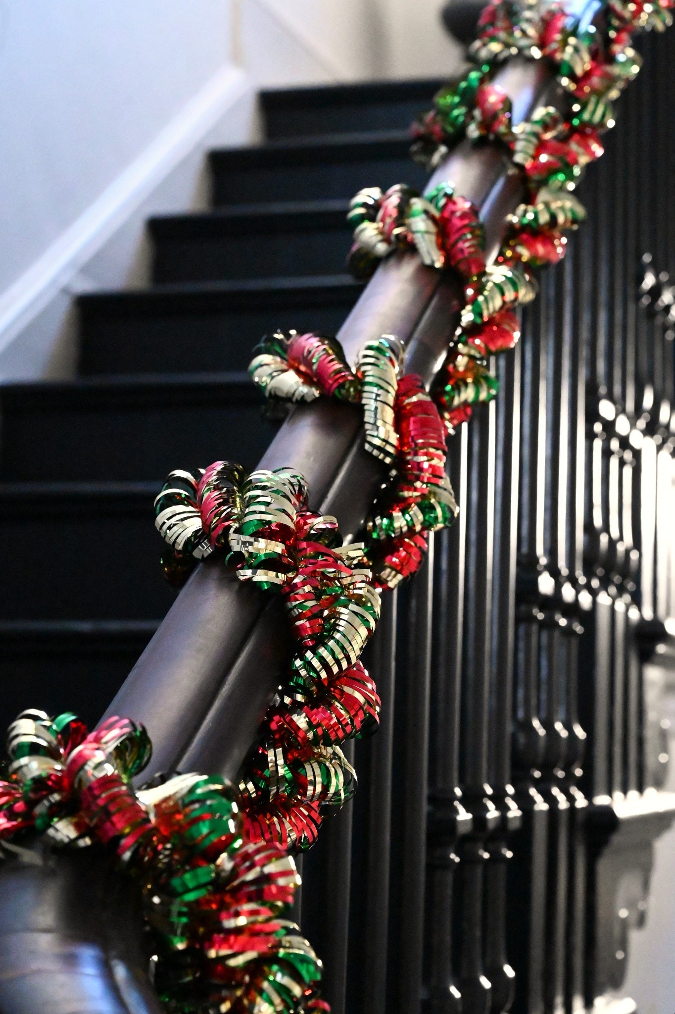 Multicoloured Spiral Bubble Garland