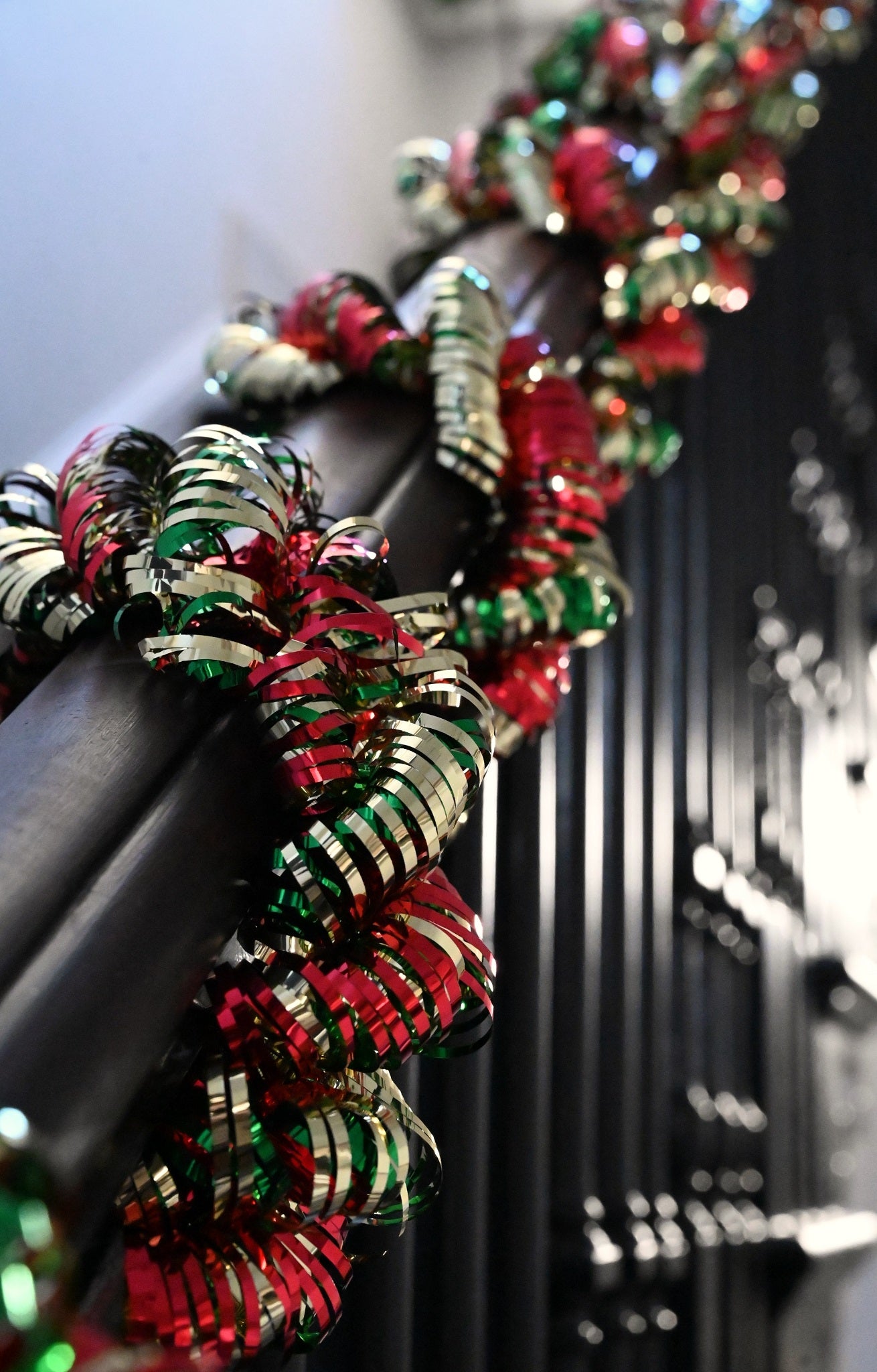 Multicoloured Spiral Bubble Garland