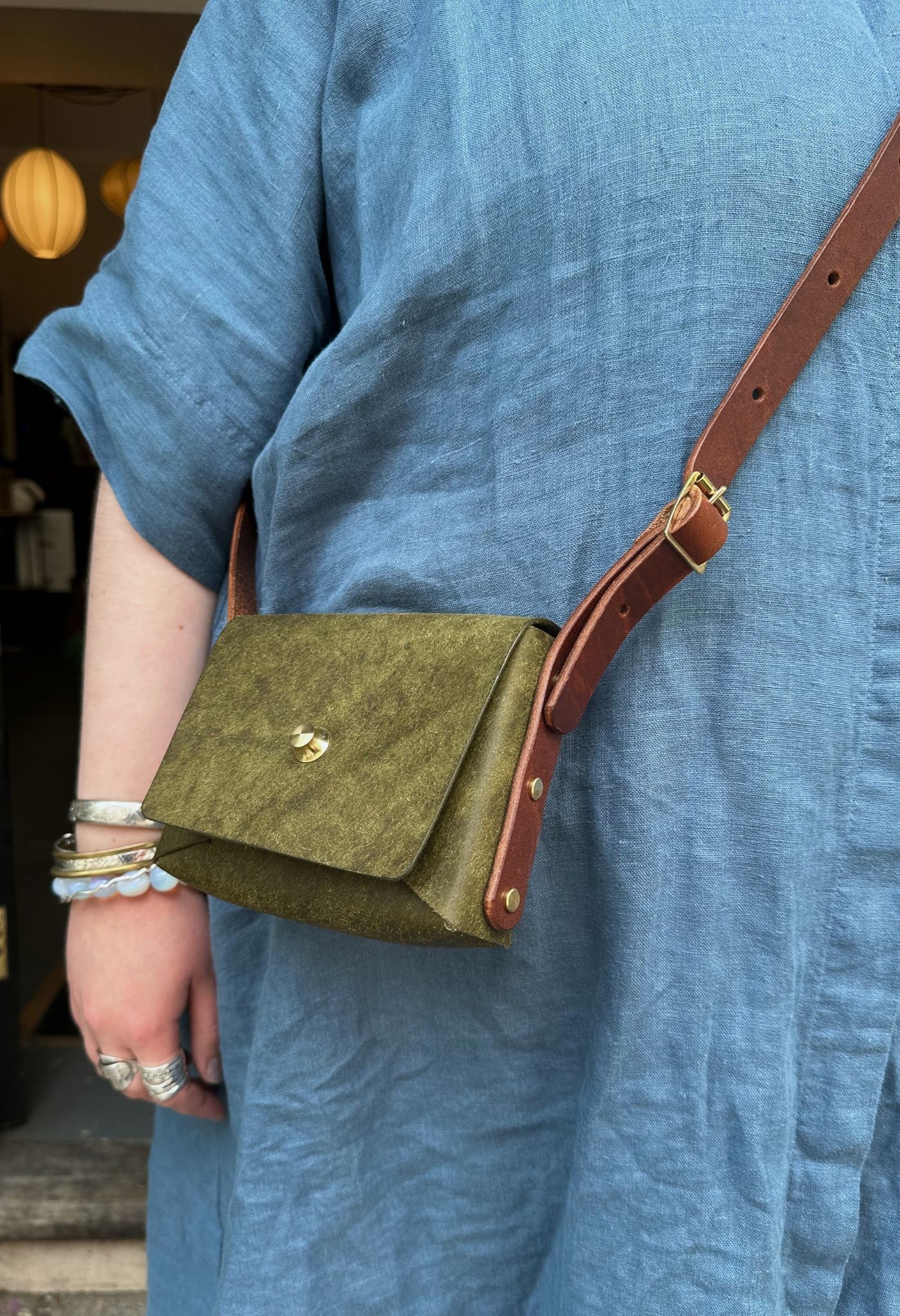 Green Pedro Bag