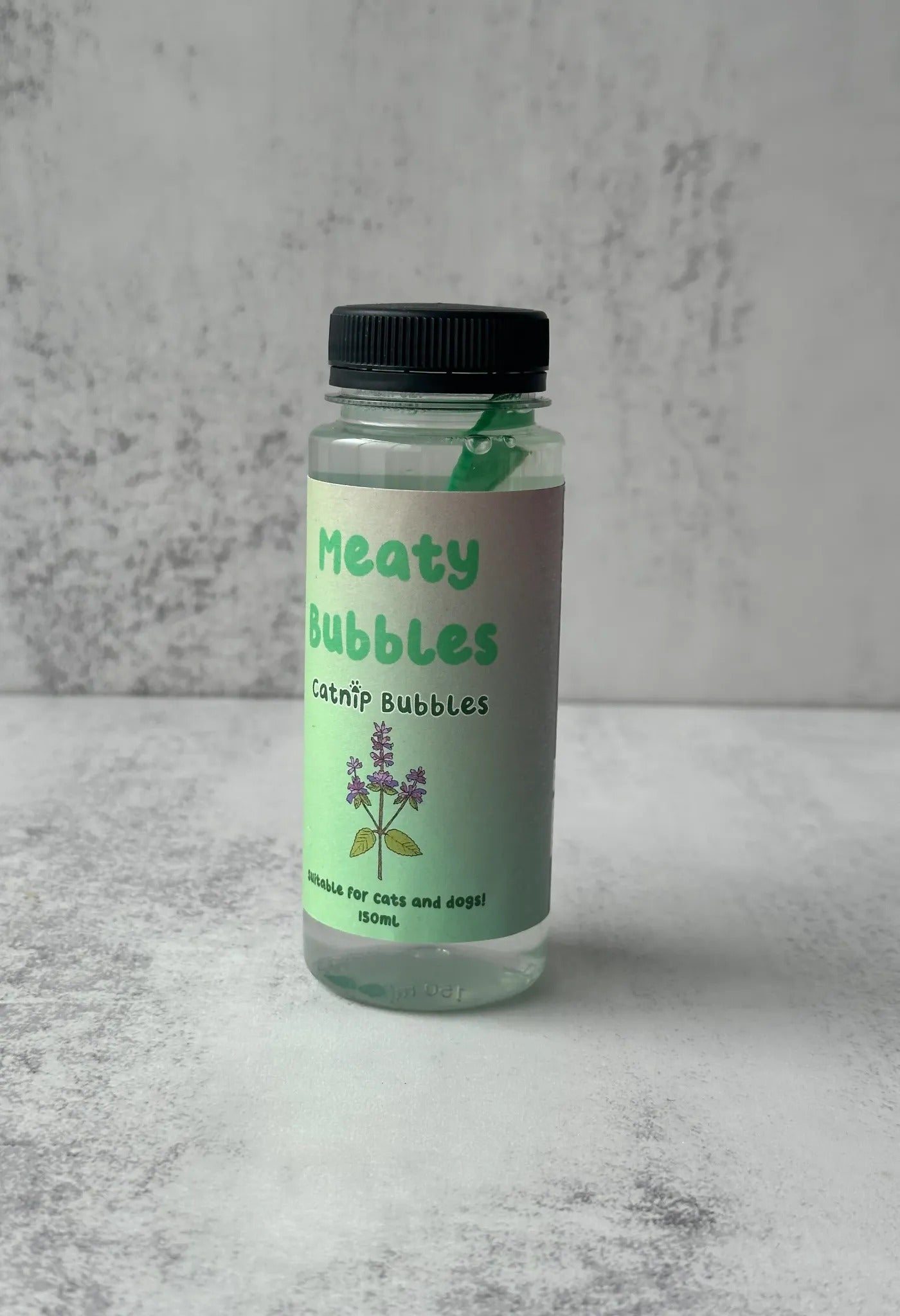 Bulles d'herbe à chat