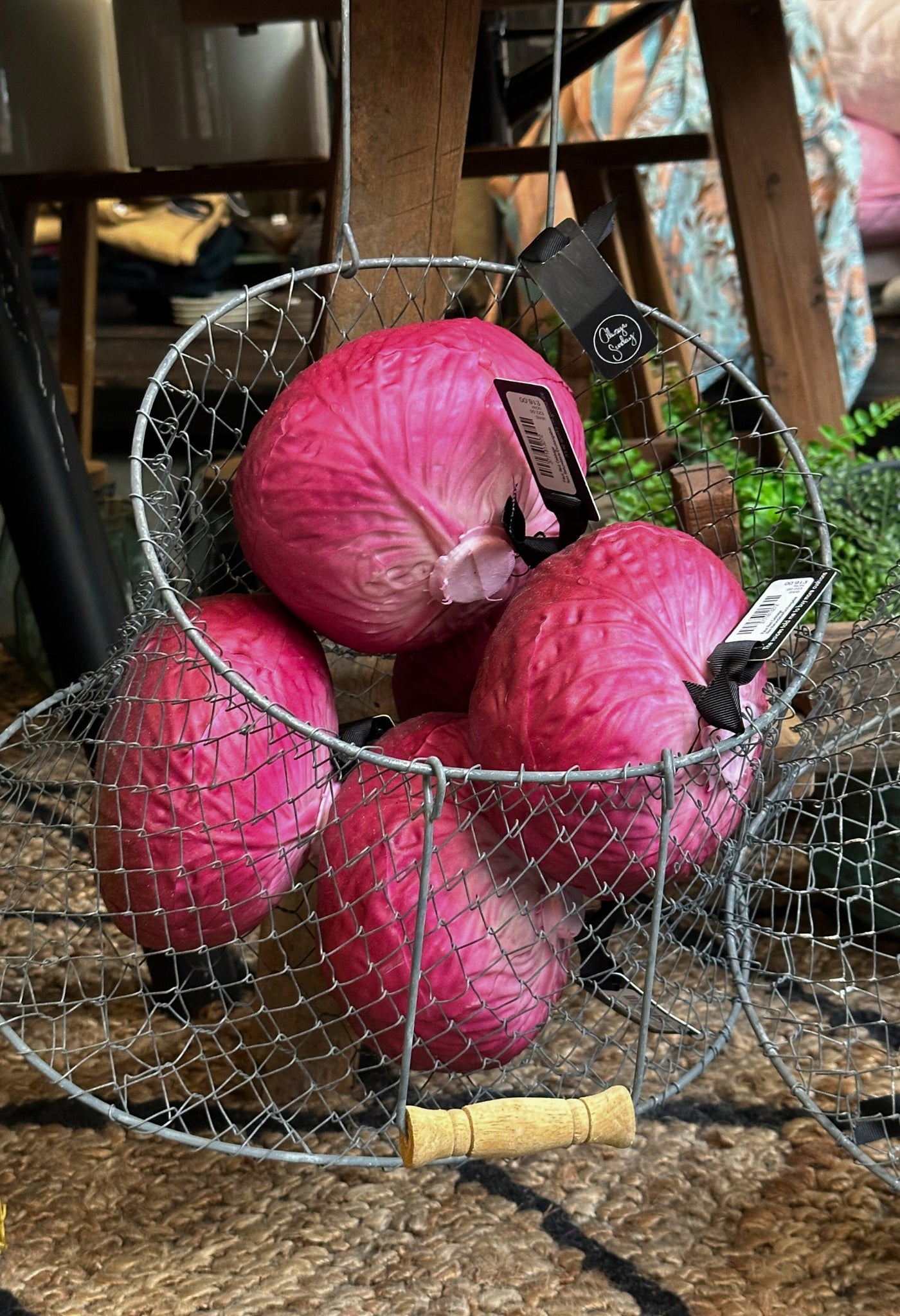 Panier pliable en fil de fer