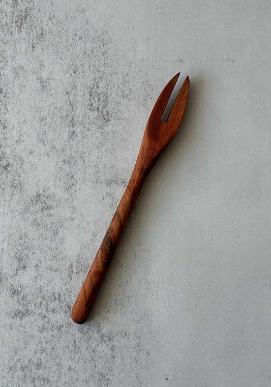 Fourche huilée en acacia