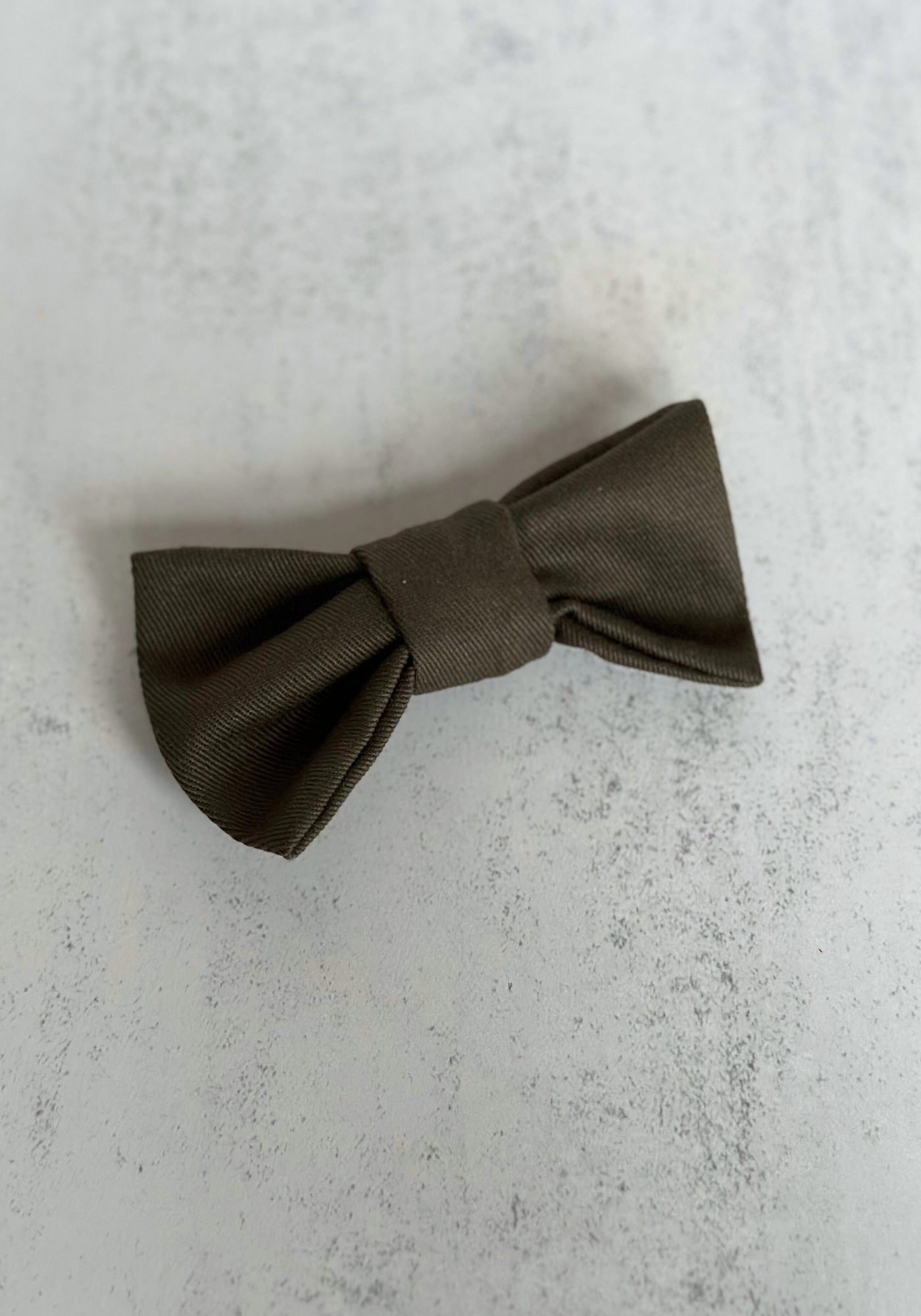 Khaki Lish Dog Bow Tie