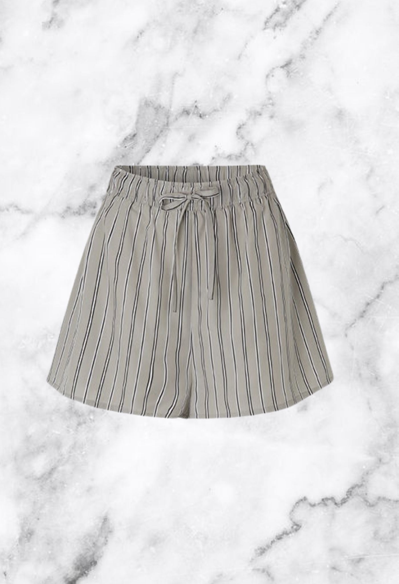 The Lounge Suit in Grey Stripe