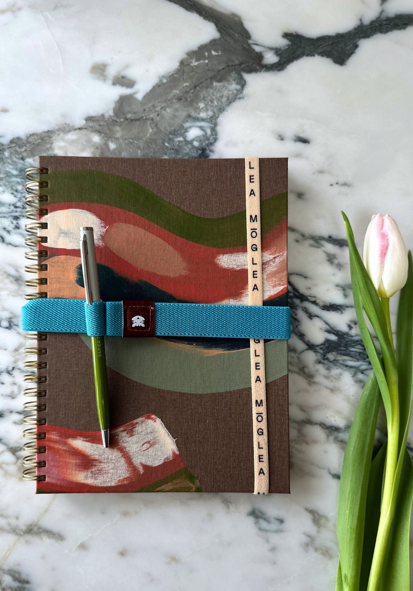 Notebookgurte mit Stifttaschen