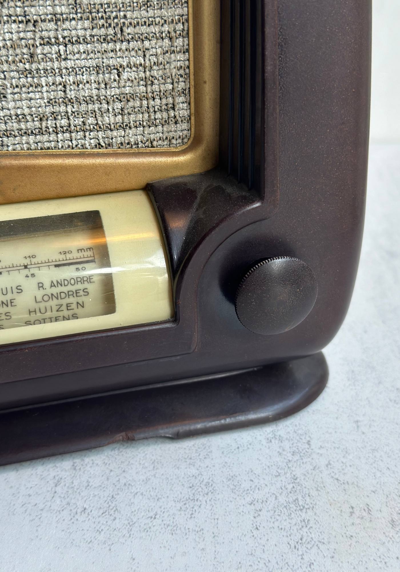 Refurbished Vintage Ducretet Thomson D.284 Radio Speaker