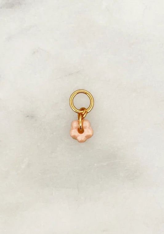 Peach Flower Jewellery Charm