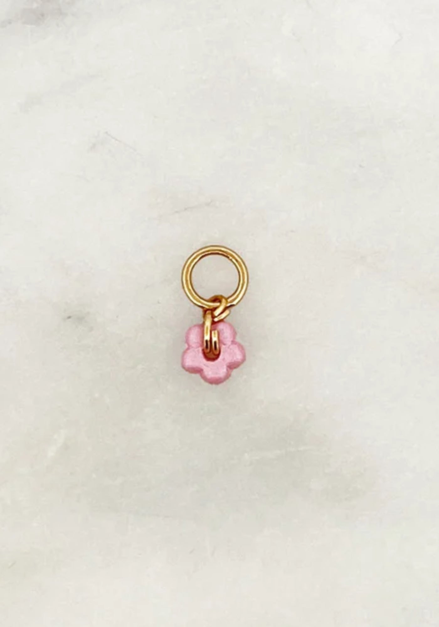Pink Flower Jewellery Charm