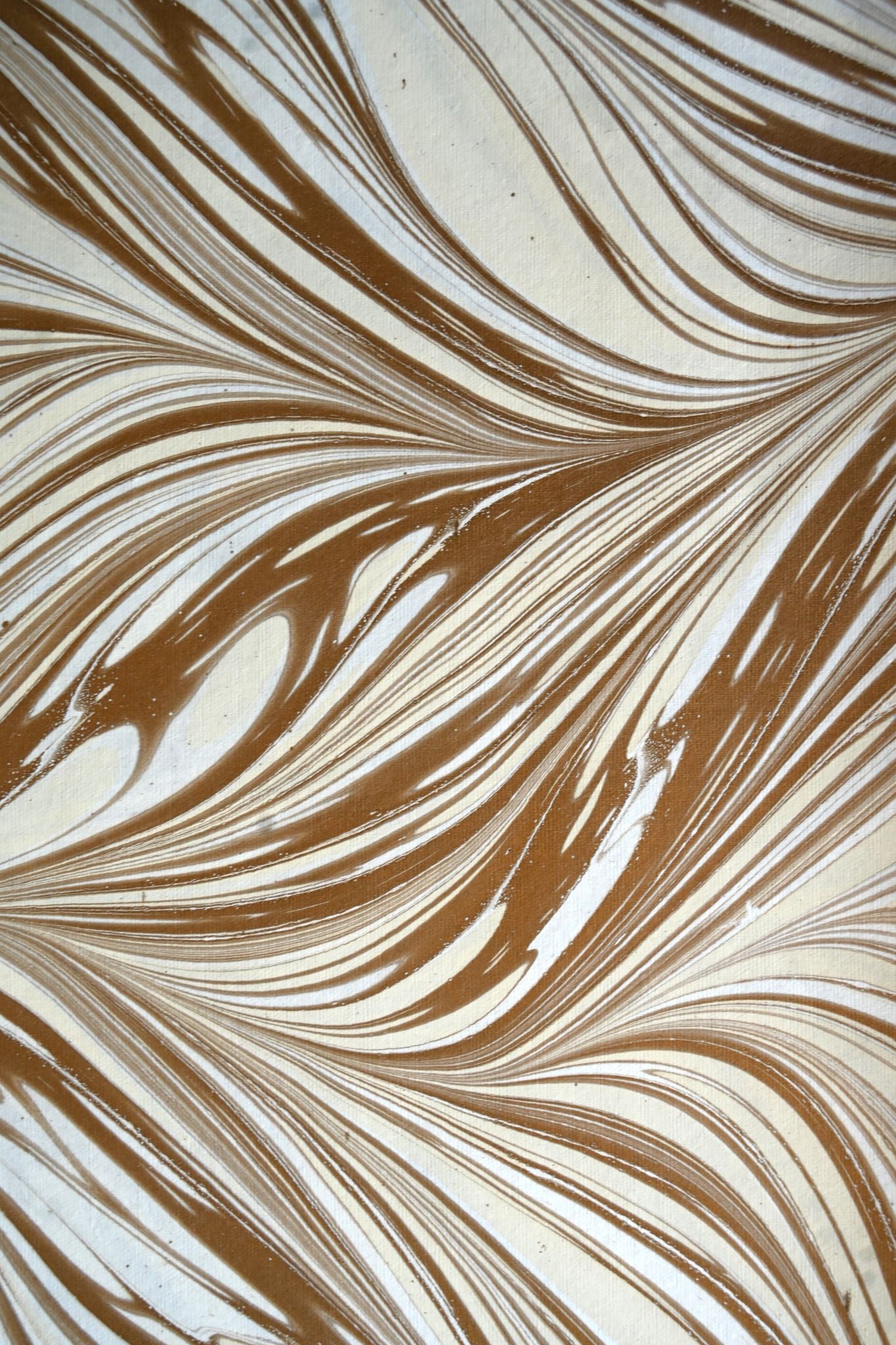 Gold Feather Swirl Luxury Marbled Gift Wrap