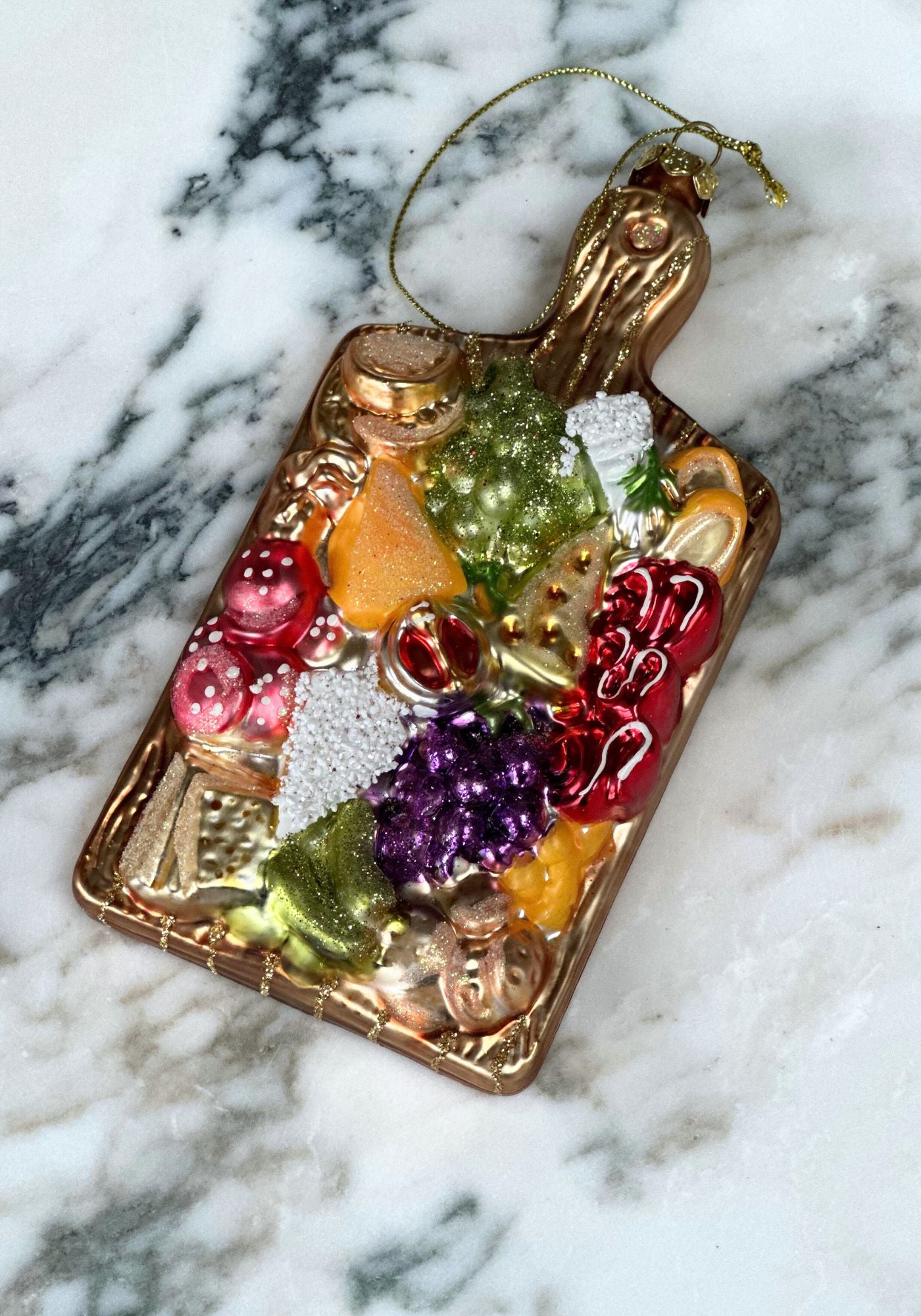 Charcuterie Board Glass Decoration