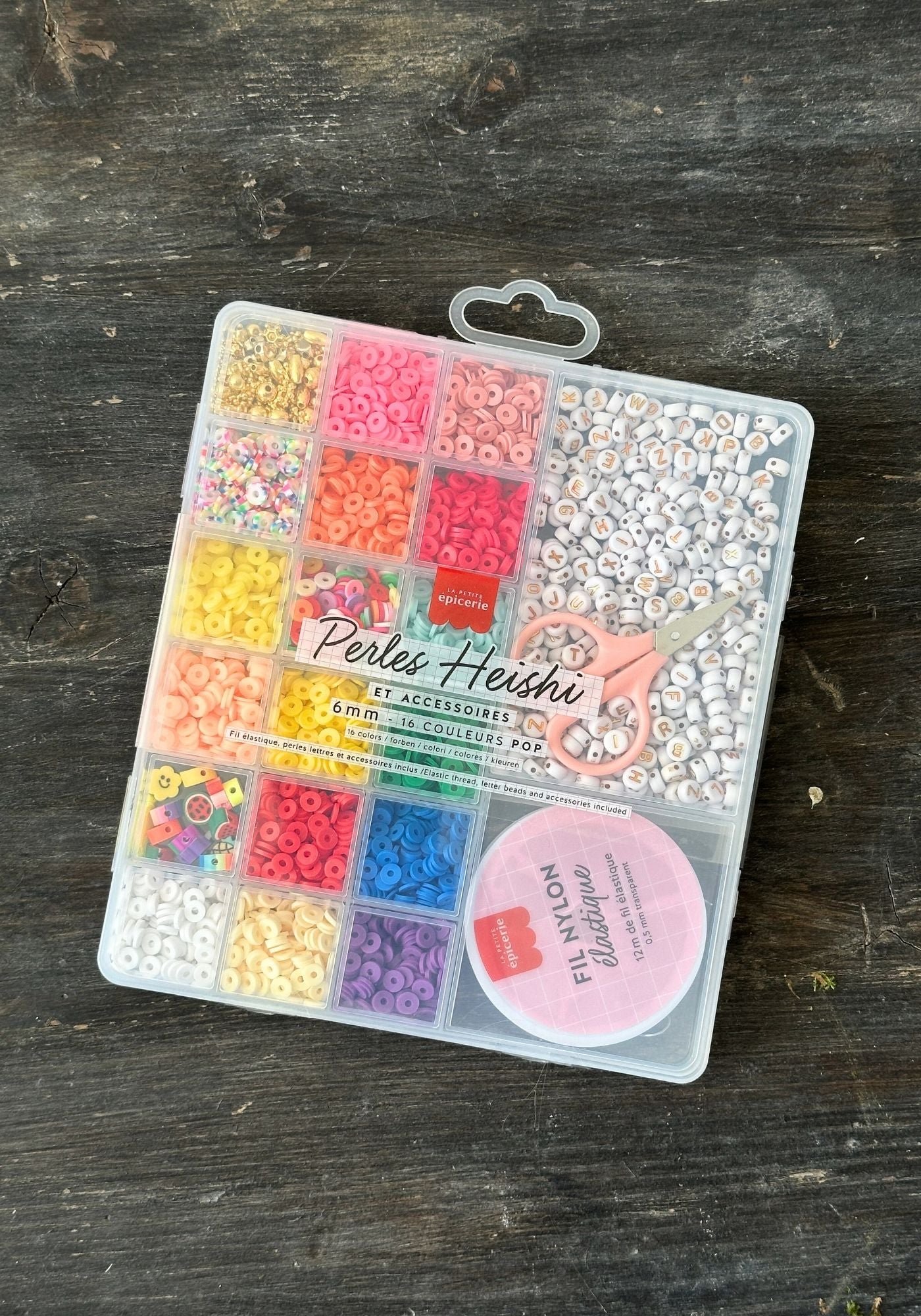 Heishi Pop Art Bracelet Beading Kit