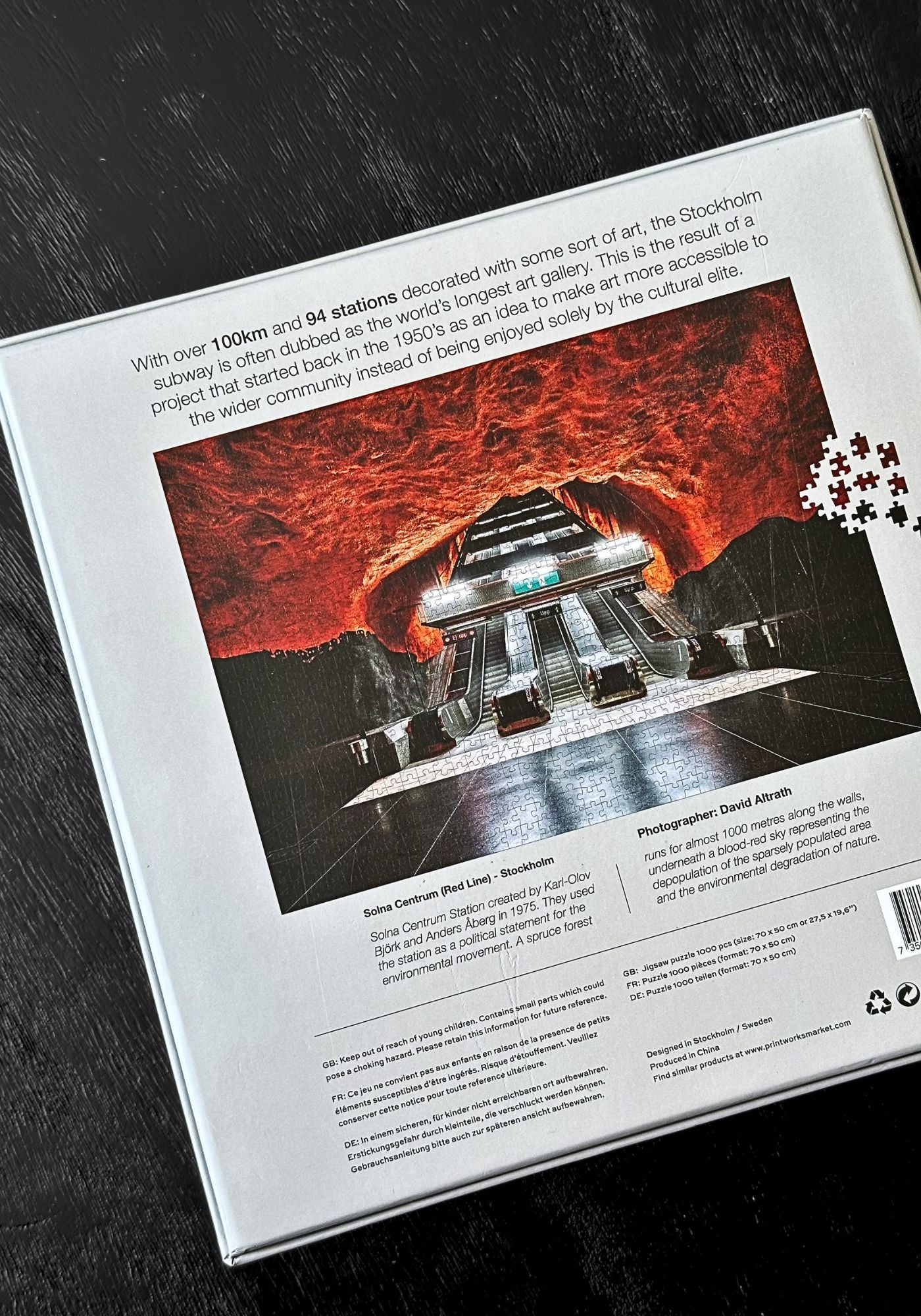 Stadion Subway Art Puzzles