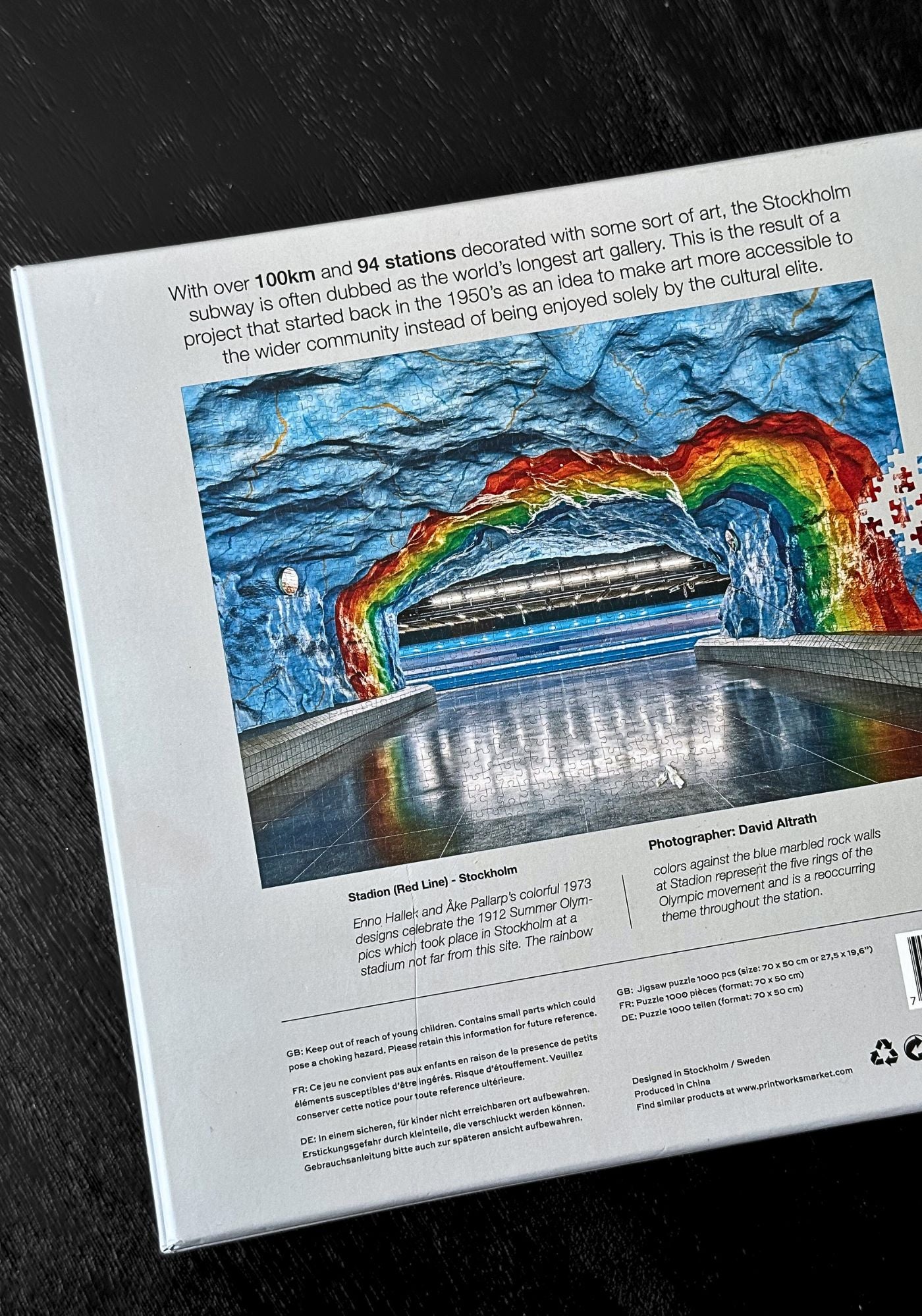 Puzzles artistiques du métro