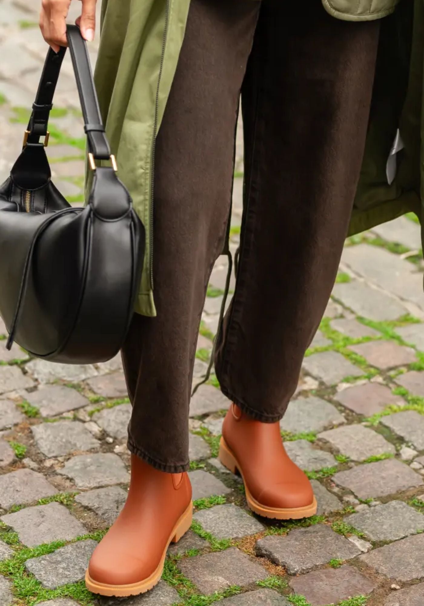 Merry People Bobbi Boots in Rust