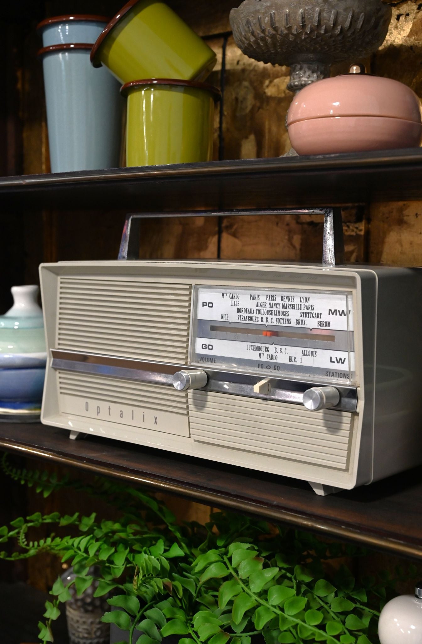 Refurbished Vintage 1950s Optalix Radio Speaker