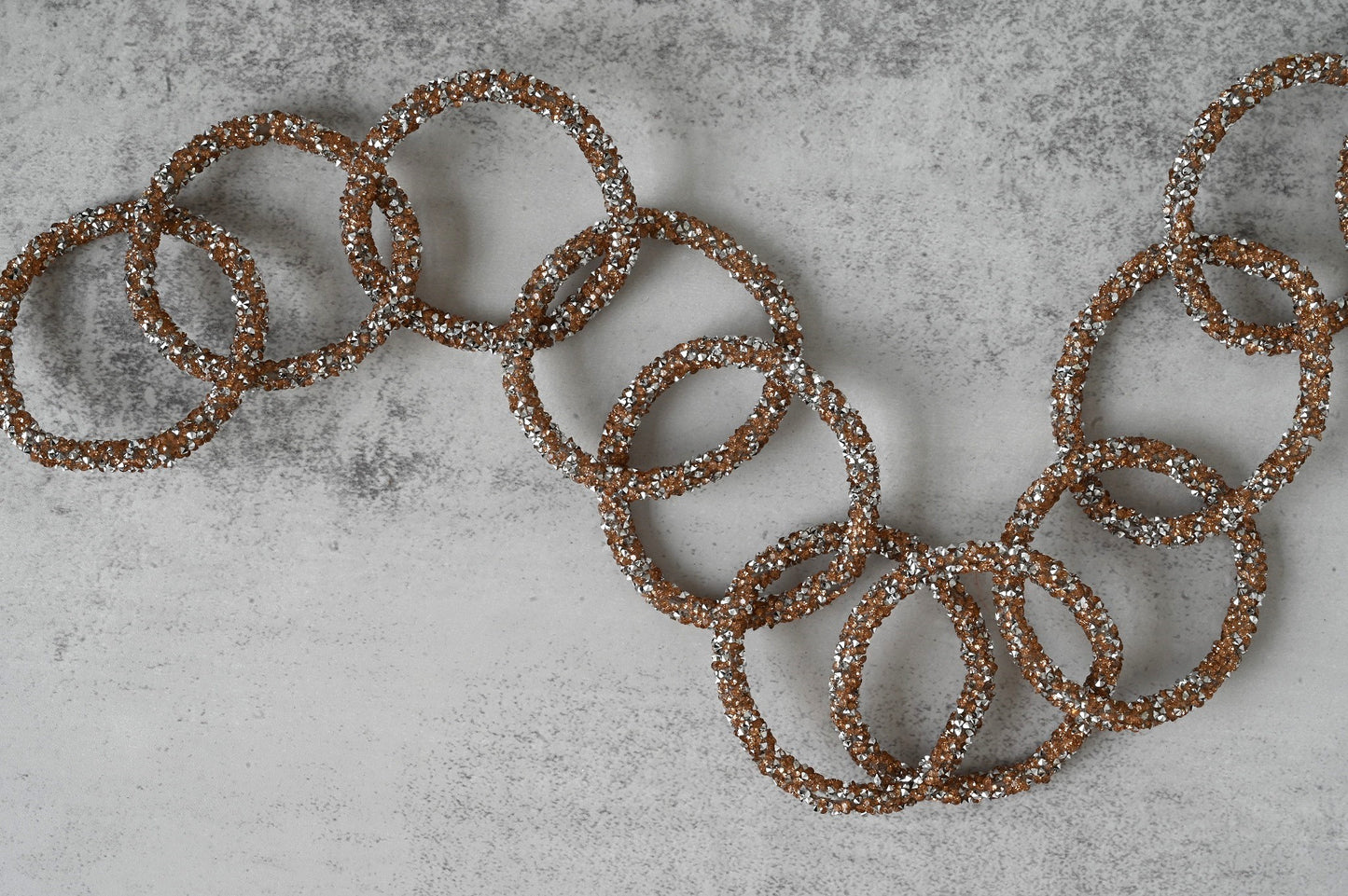 Copper & Silver Chain Garland